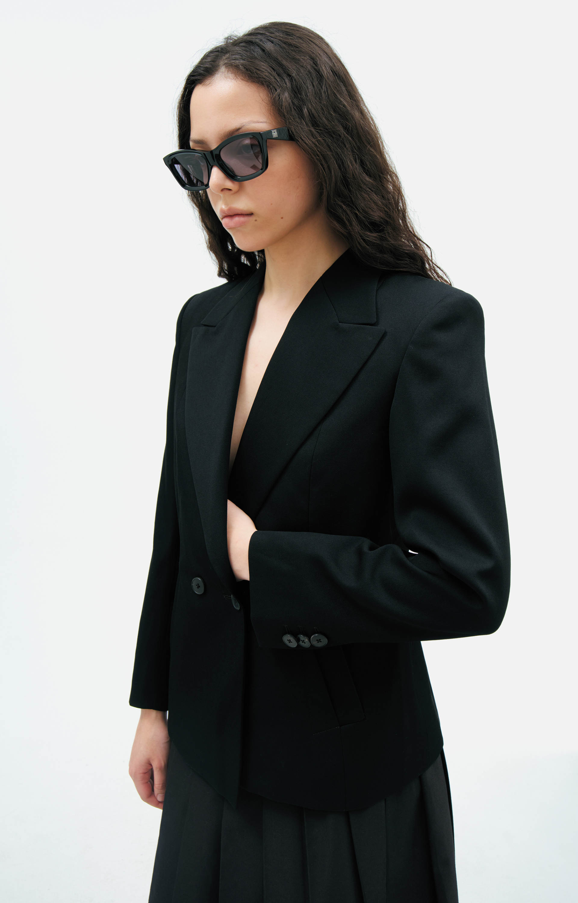 Enfants Riches Déprimés Fitted wool jacket