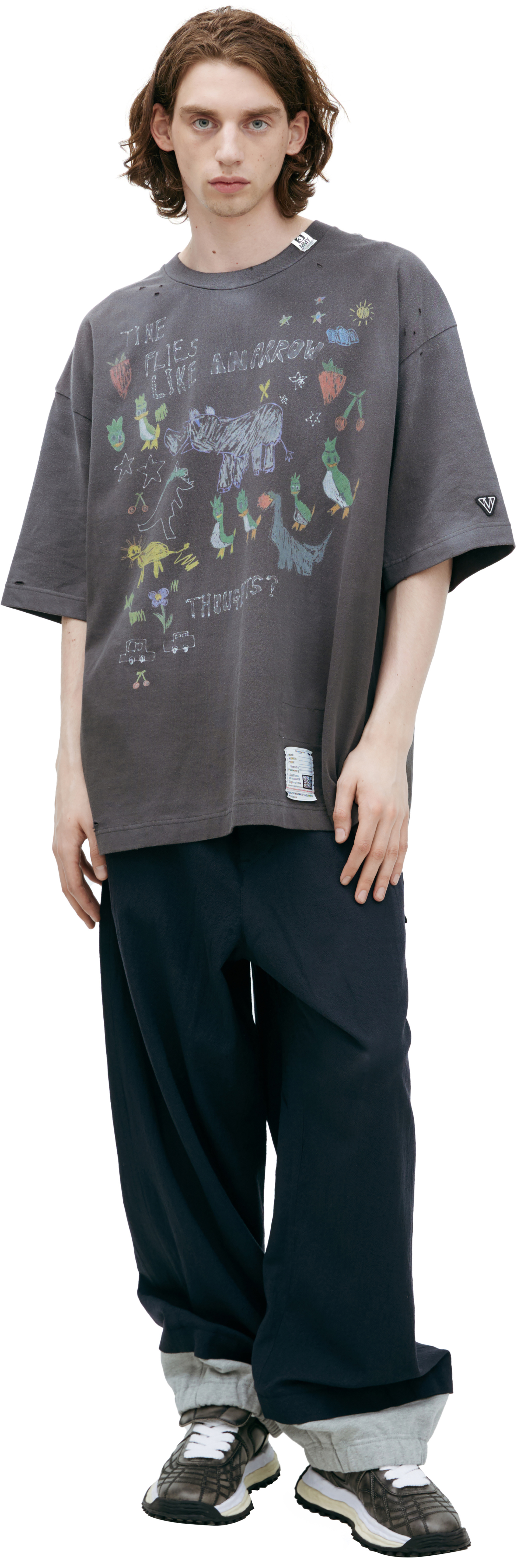 Maison Mihara Yasuhiro Cotton print t-shirt