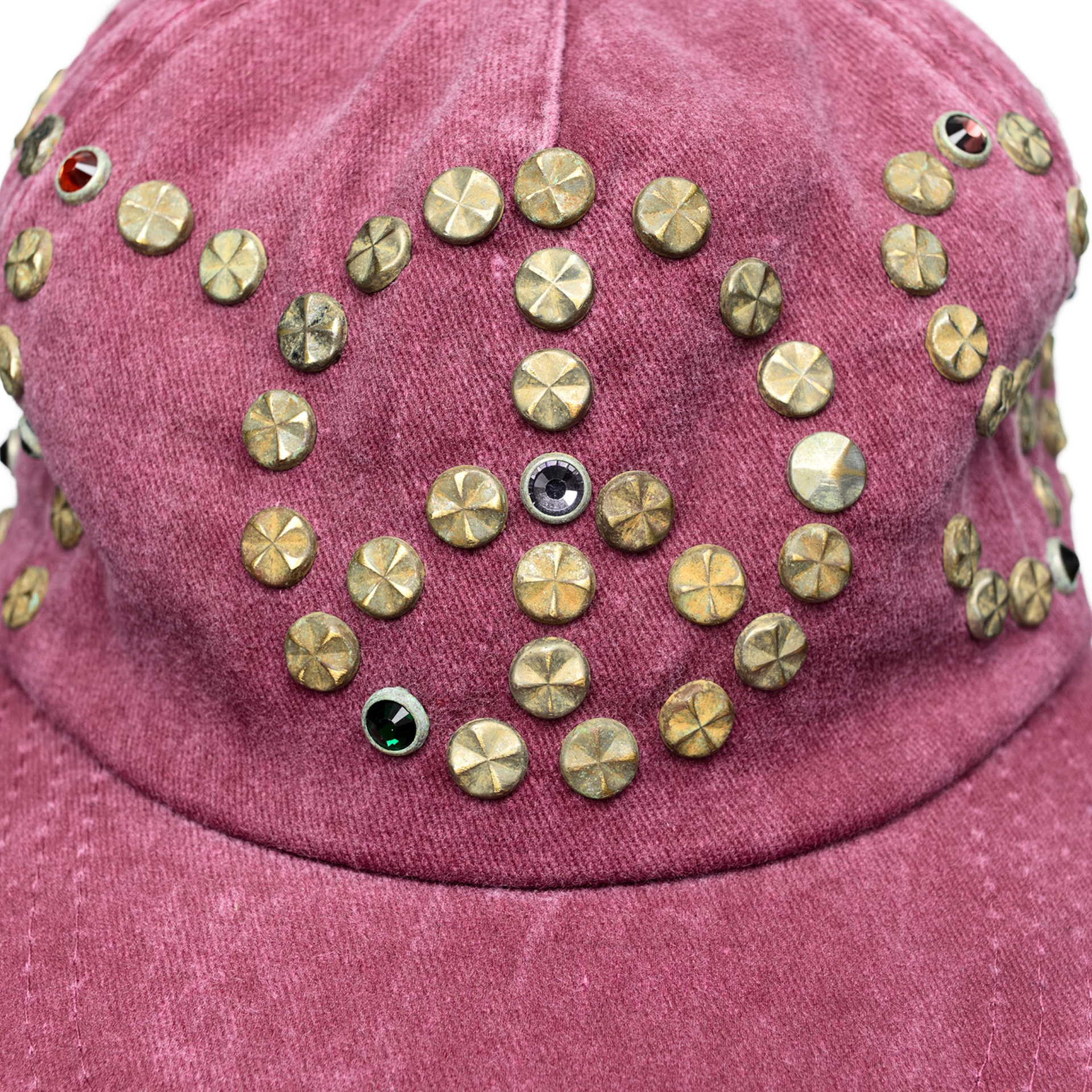Satoshi Nakamoto Red cap with rivets