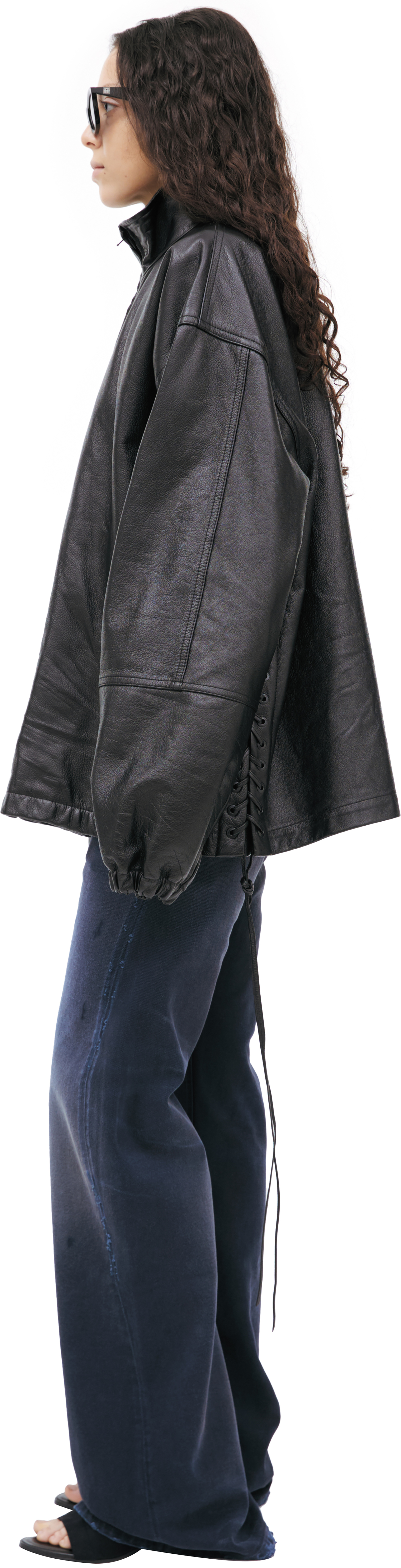 Balenciaga Black leather jacket