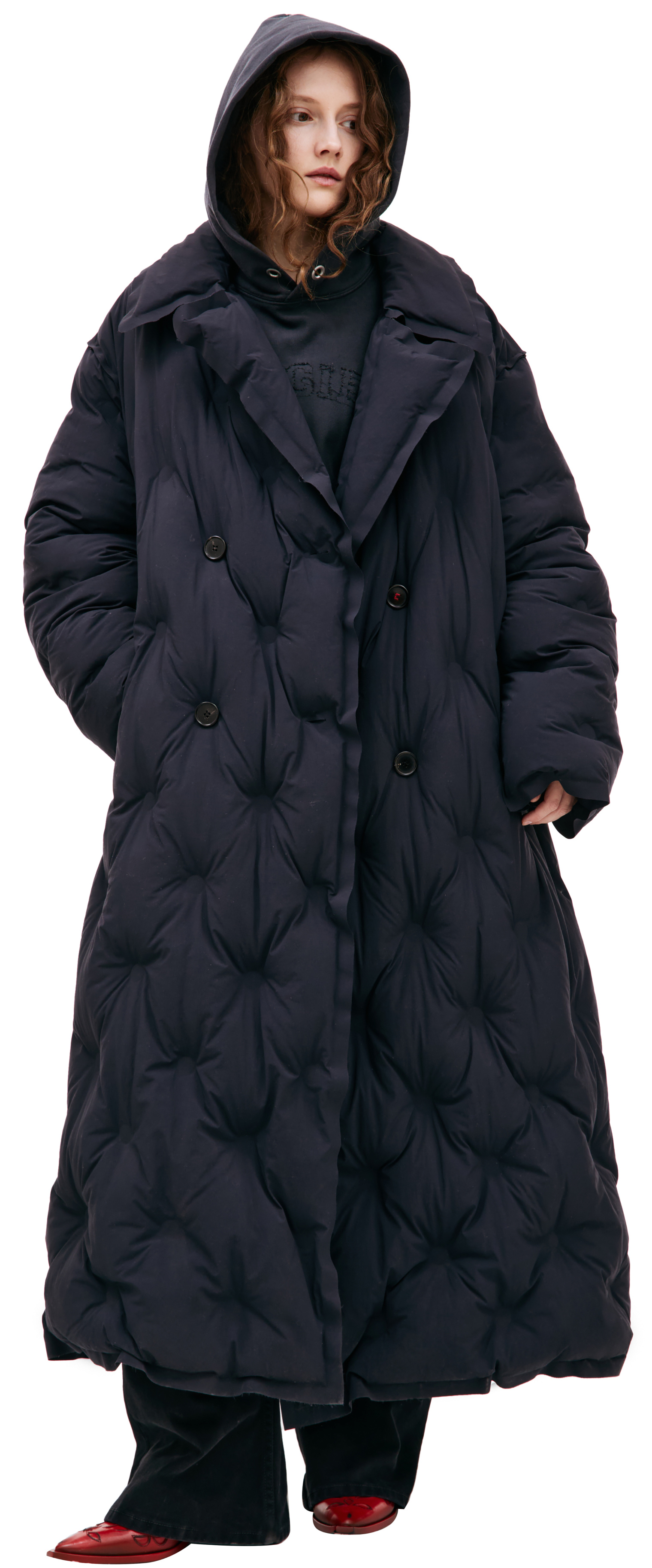 Maison Margiela Glam Slam Quilted Coat