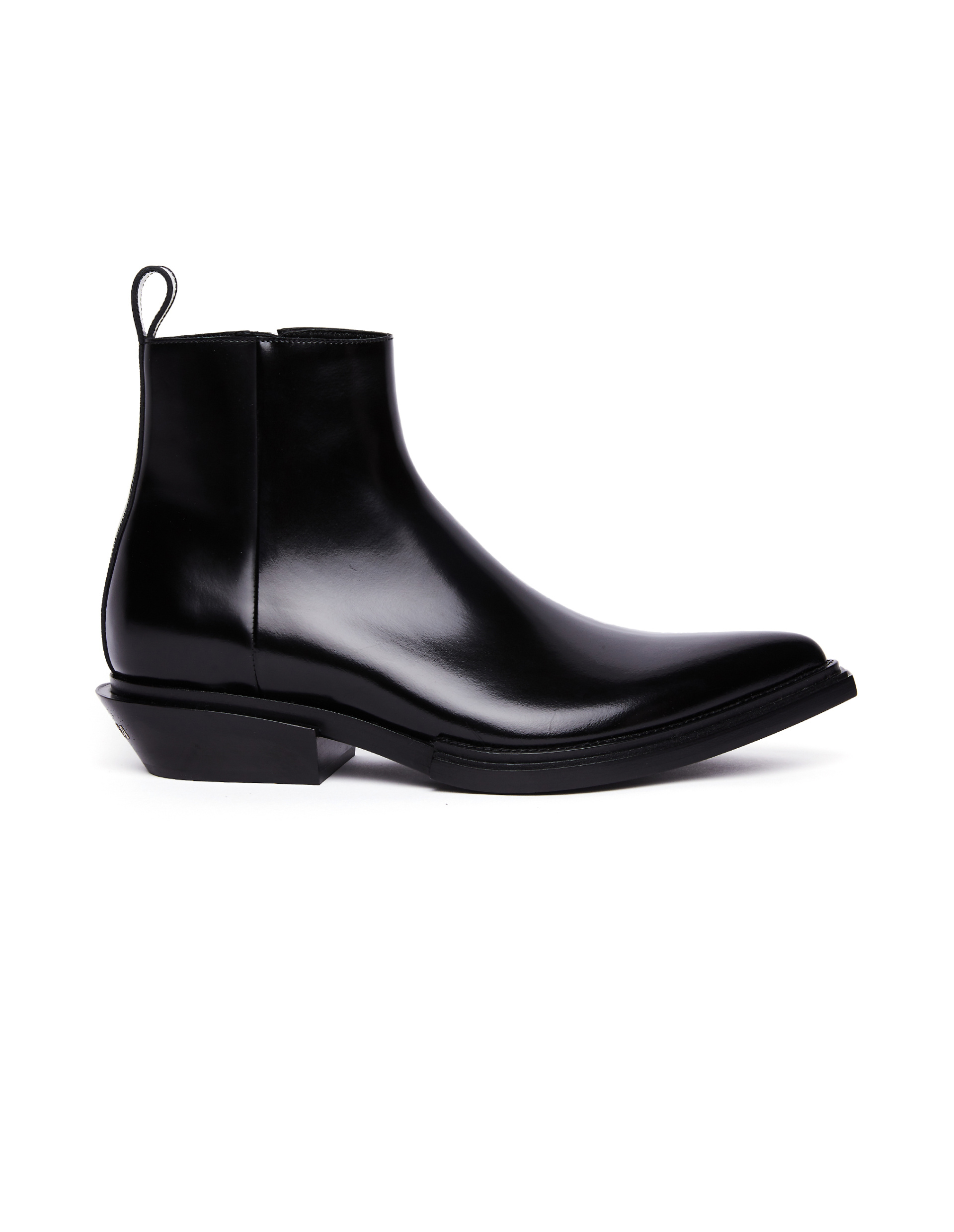 Balenciaga Black Leather Boots