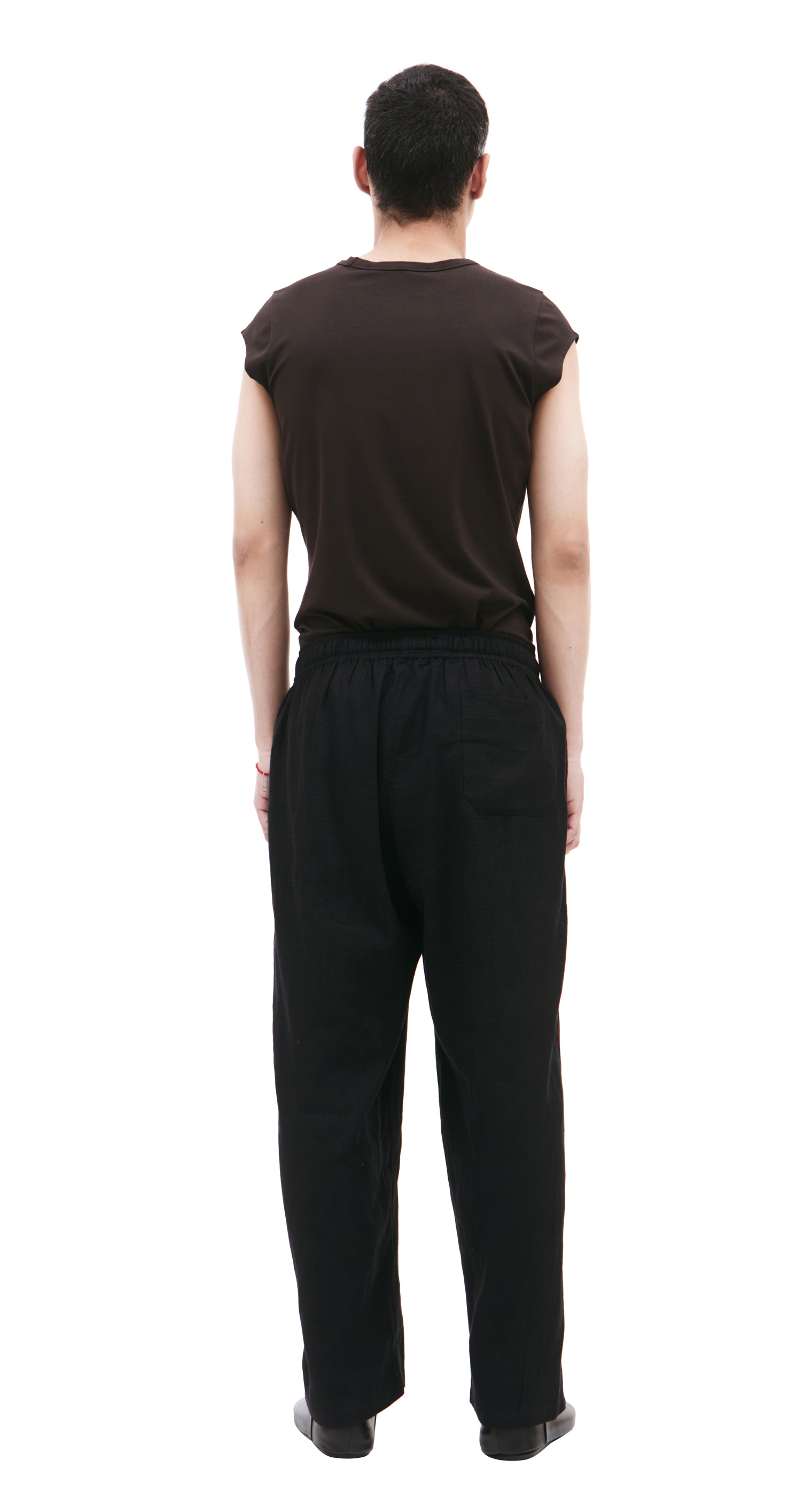 KARTIK Research Black embroidered trousers