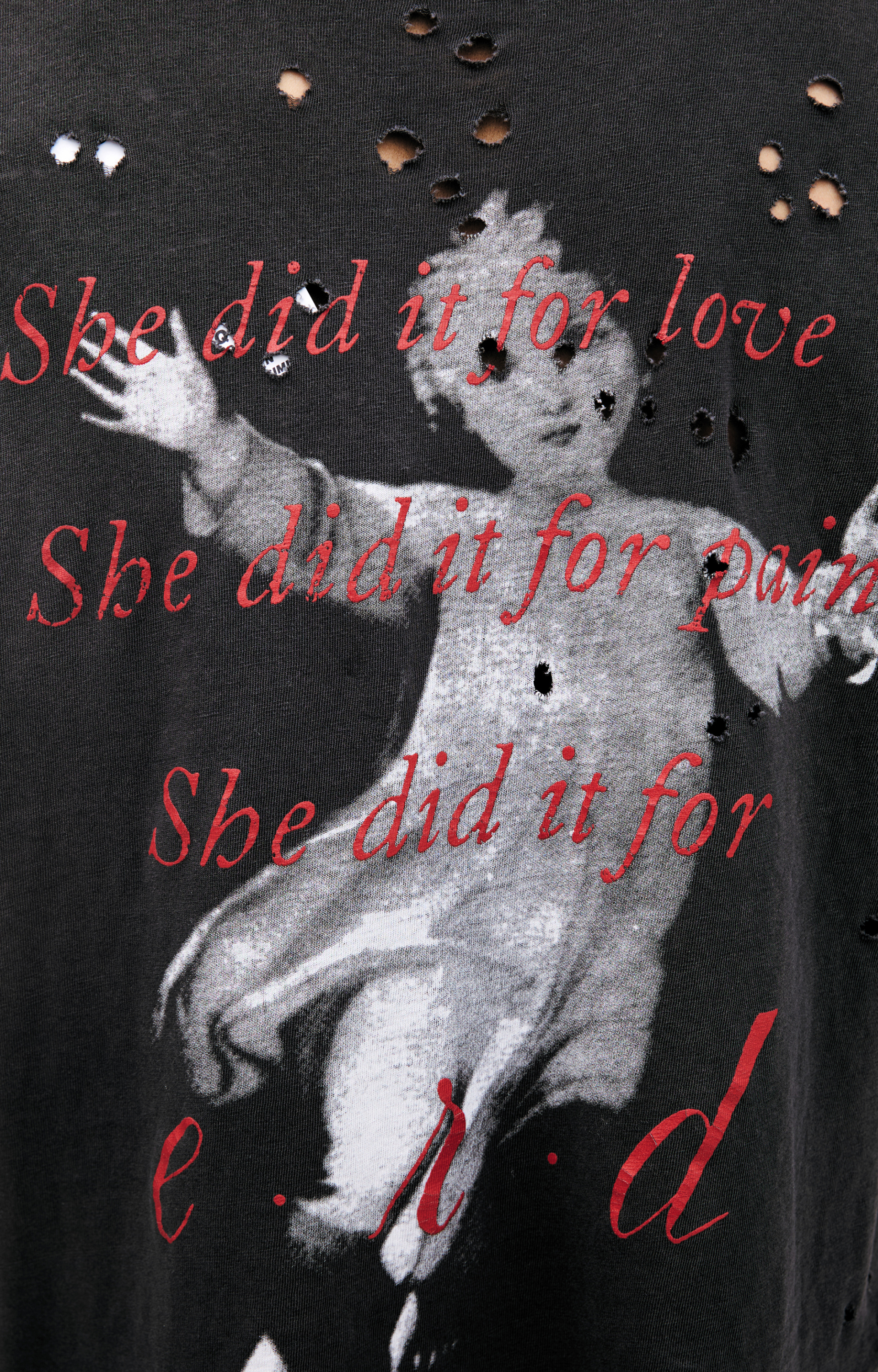 Enfants Riches Déprimés Well Of Loneliness T-Shirt Dirty Charcoal