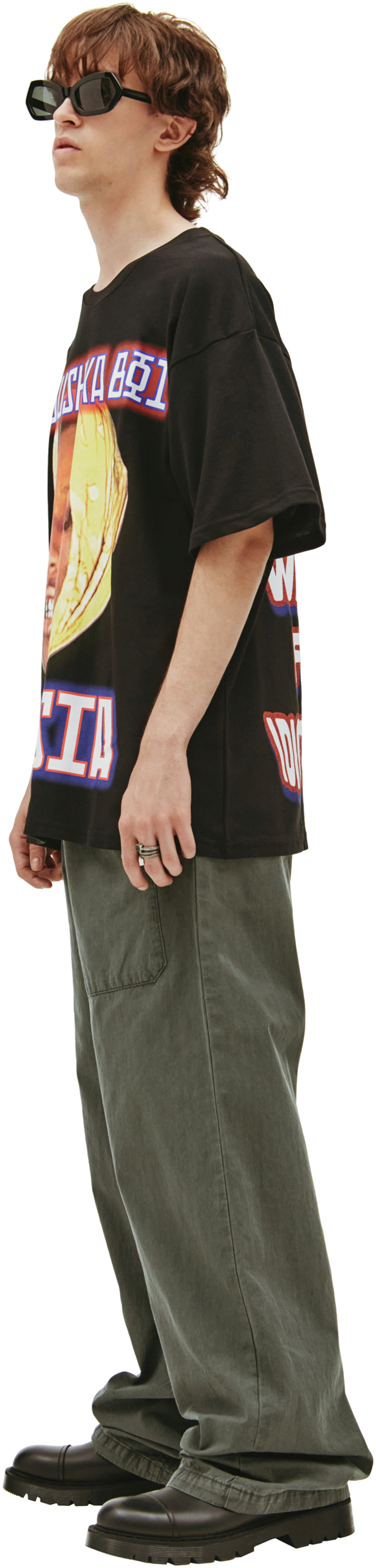 AWGE BABUSHKA BOI black T-Shirt