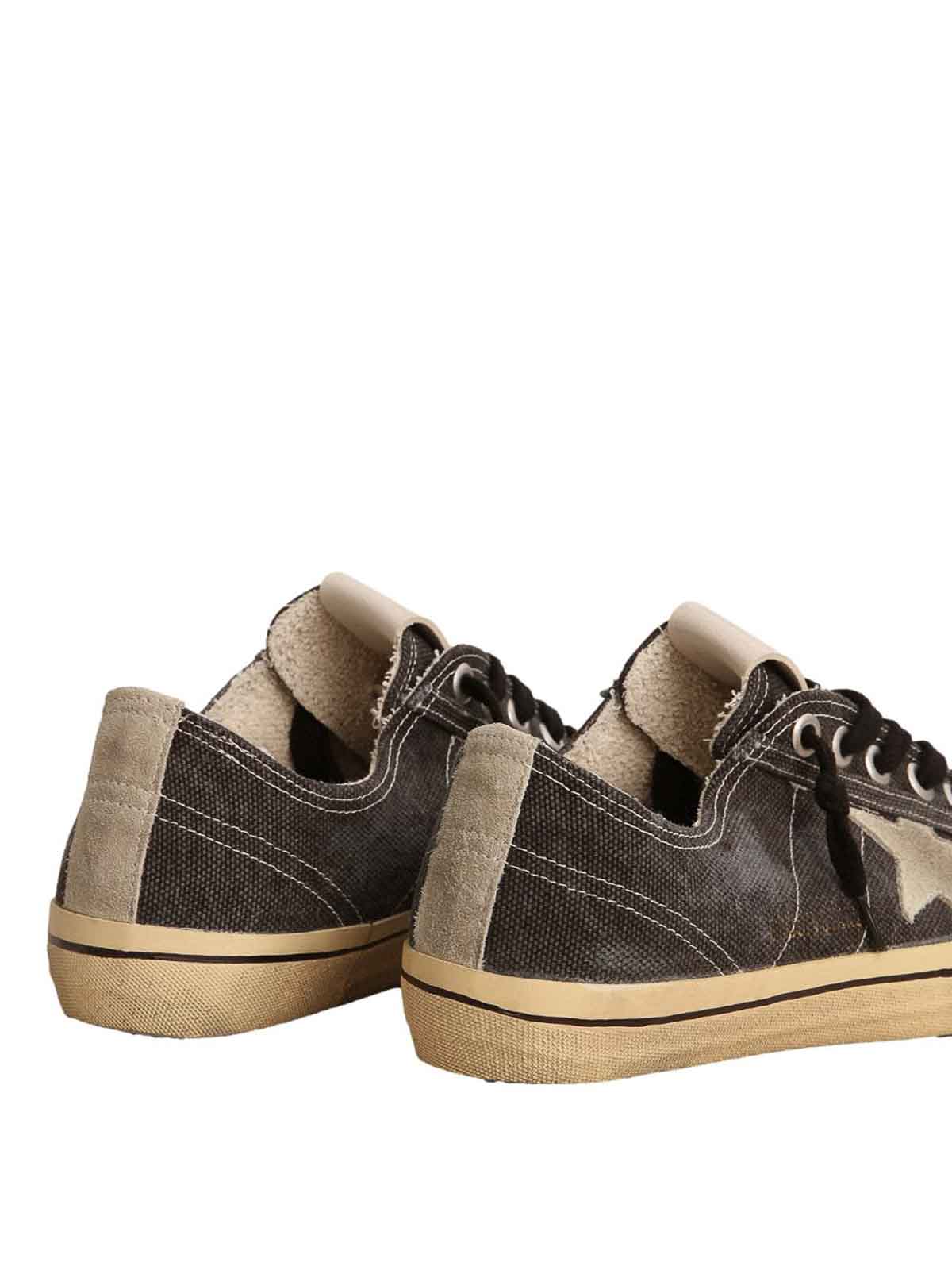 Golden Goose V-Star canvas sneakers