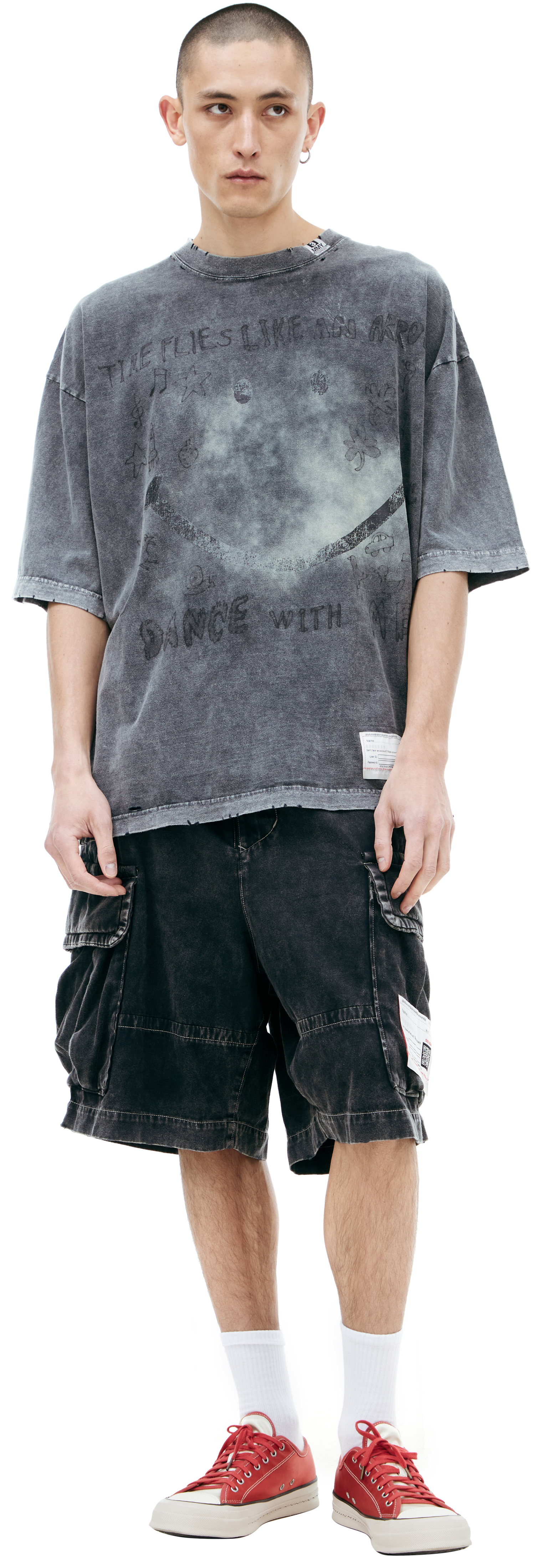 Maison Mihara Yasuhiro T-shirt with smile print