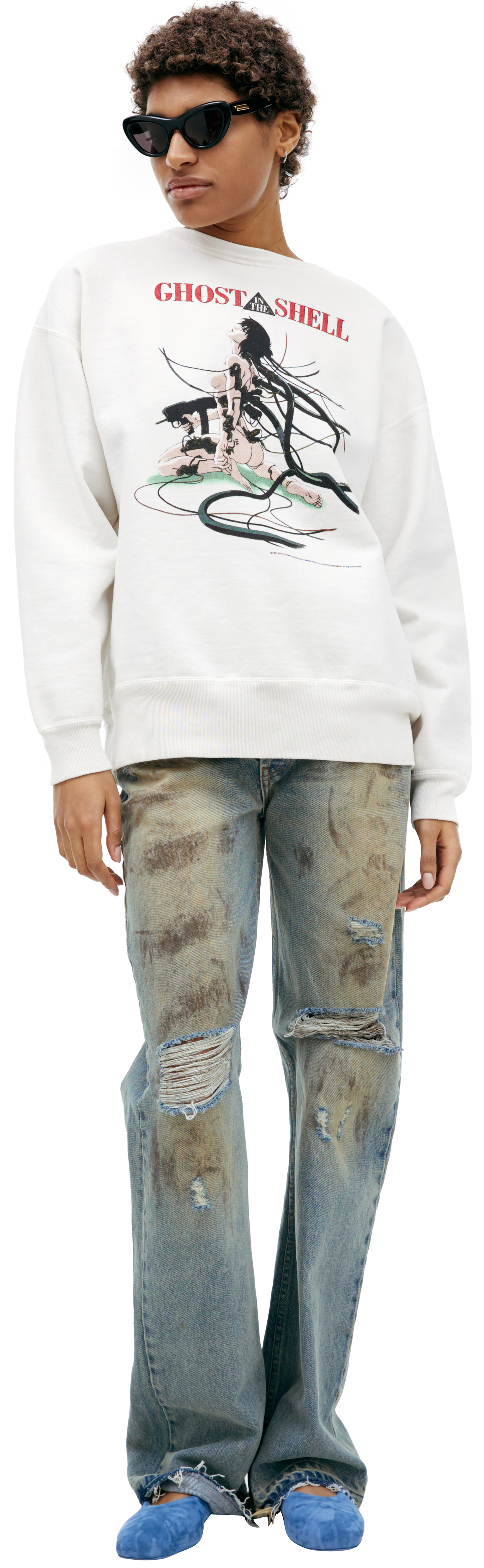 Saint Mxxxxxx x Ghost in the Shell Sweatshirt