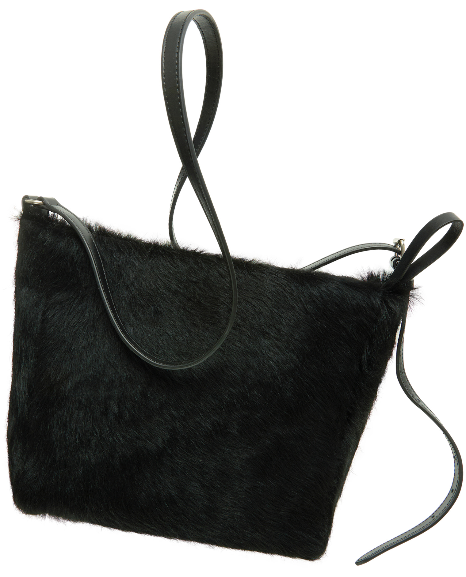 Dries Van Noten Black leather bag