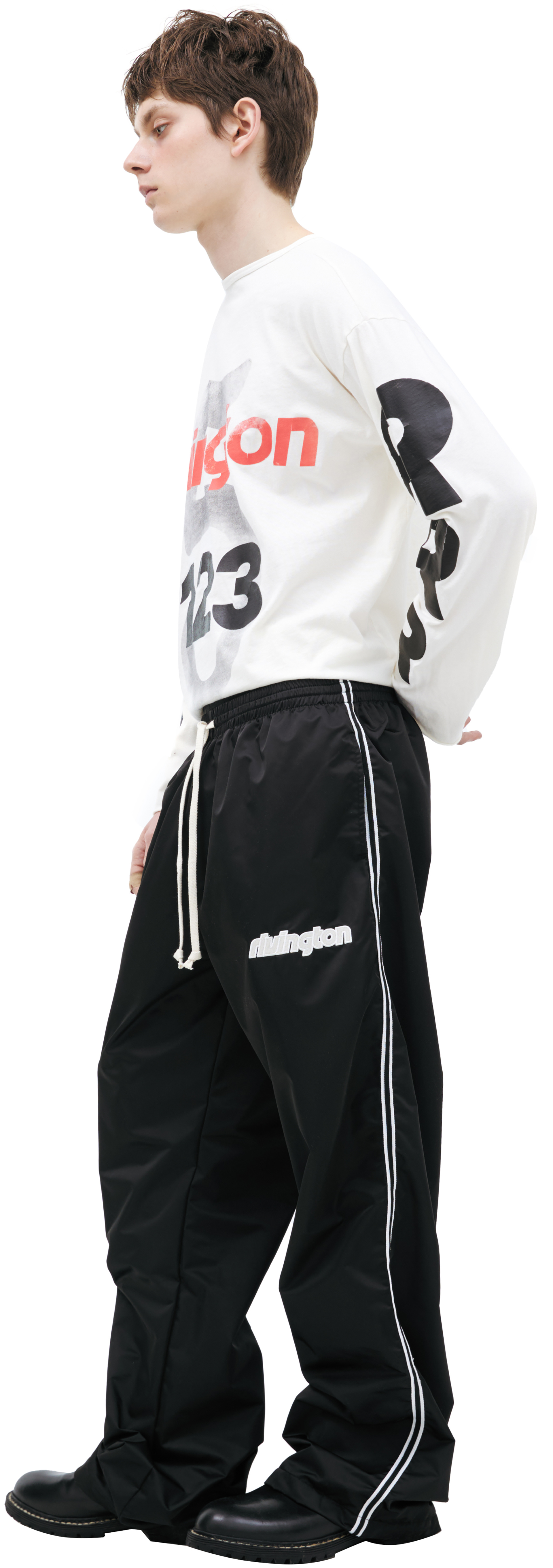 RRR123 Sweatpants with logo