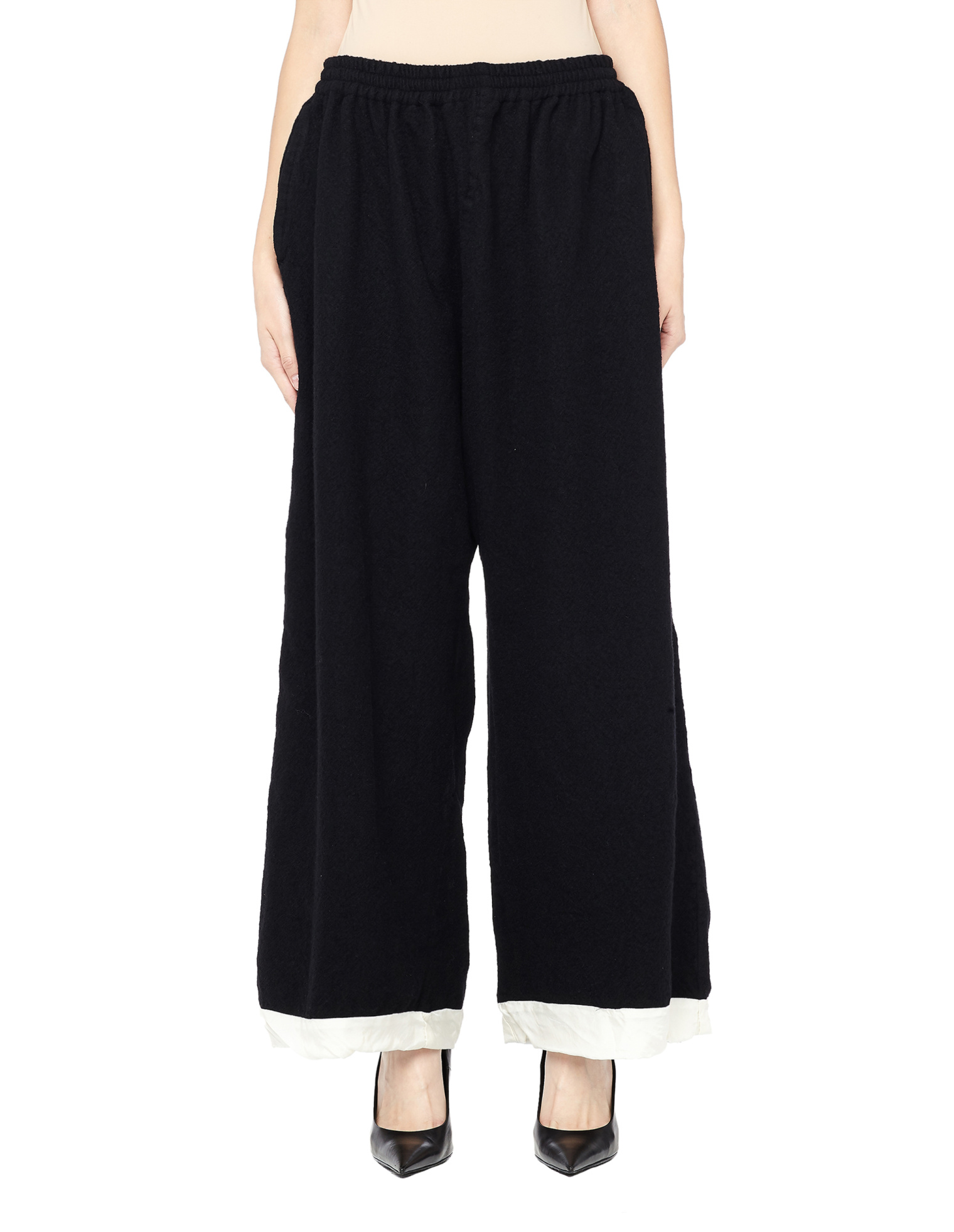 Undercover Wide Leg Wool Pants