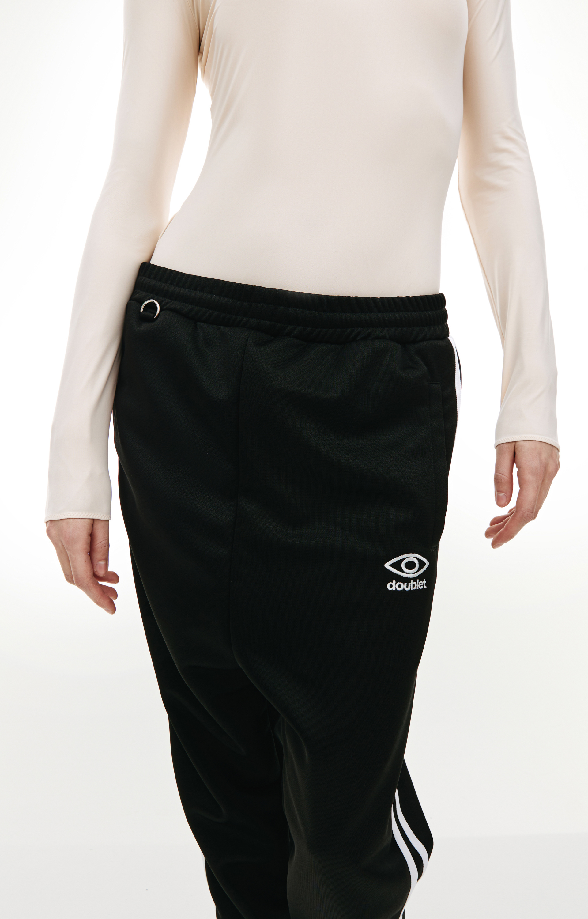 Doublet Black Invisible Track Pants