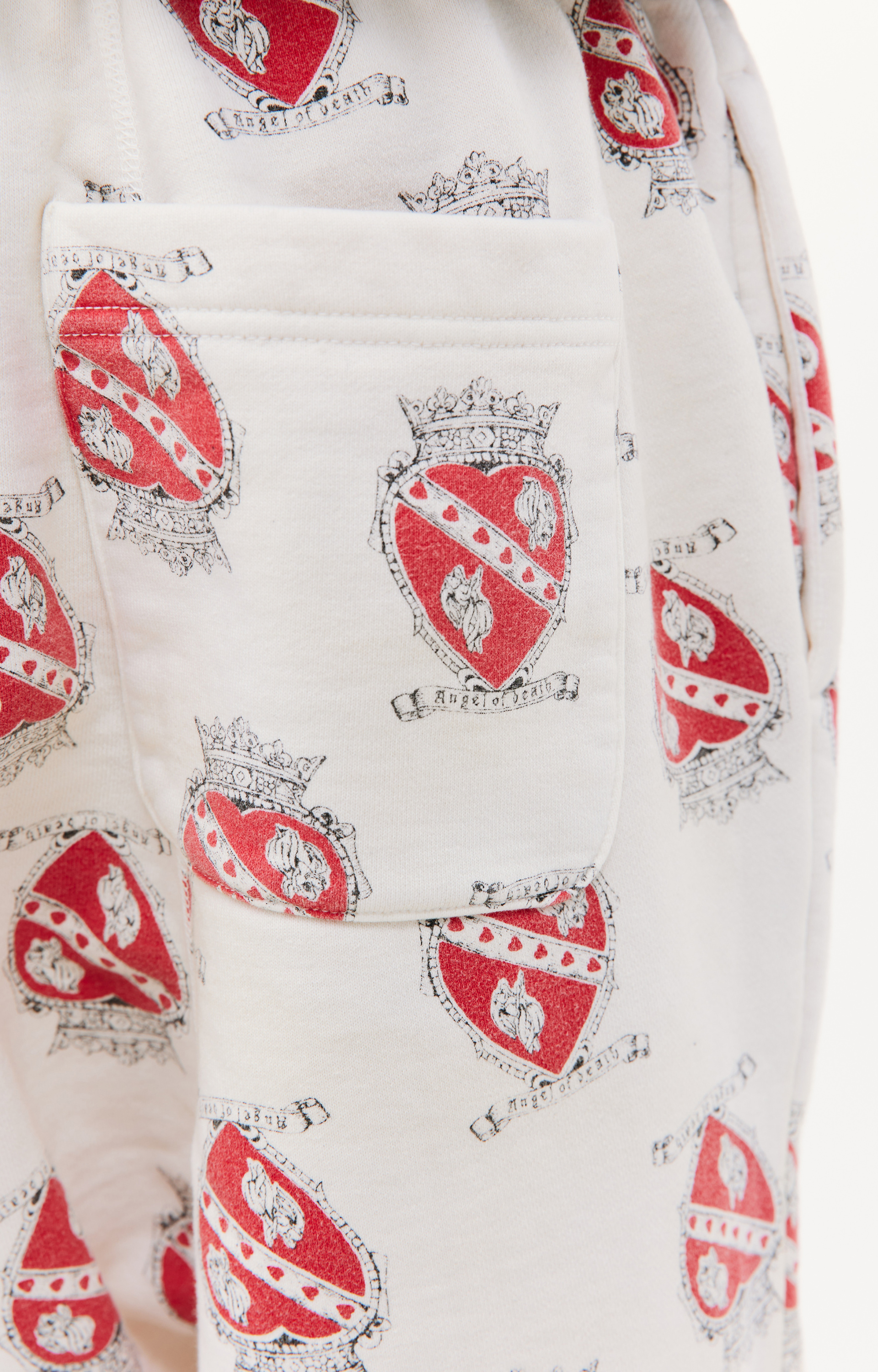 Saint Michael Heart sweat shorts