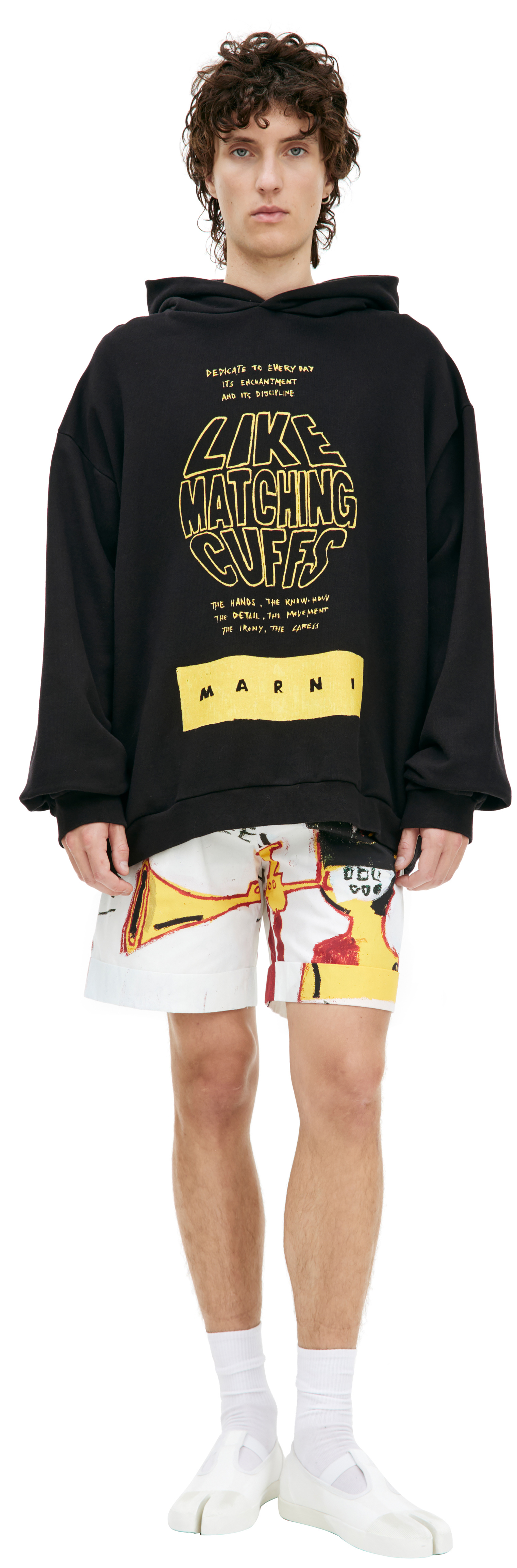 Marni Oversize print hoodie