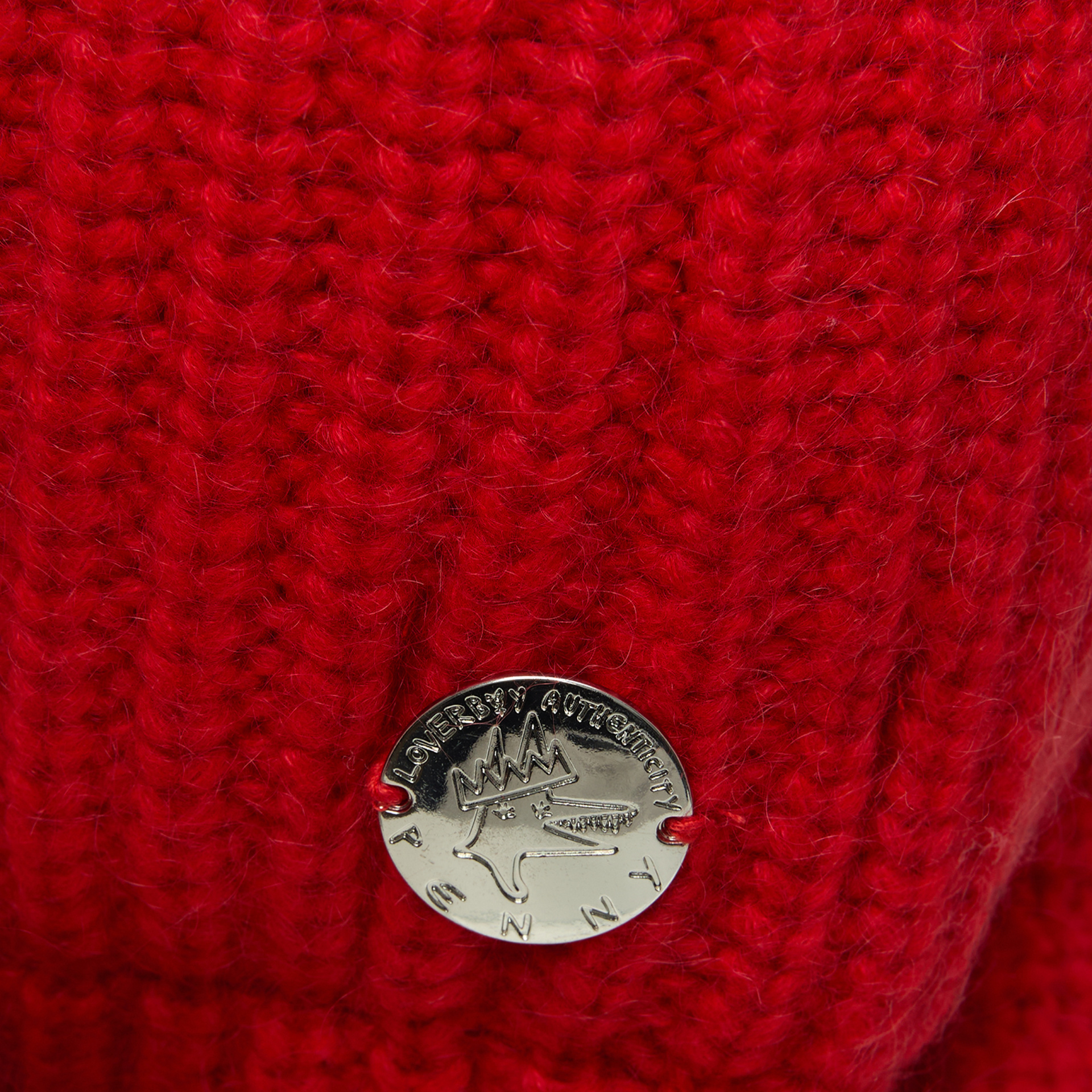 CHARLES JEFFREY LOVERBOY Knitted wool beanie