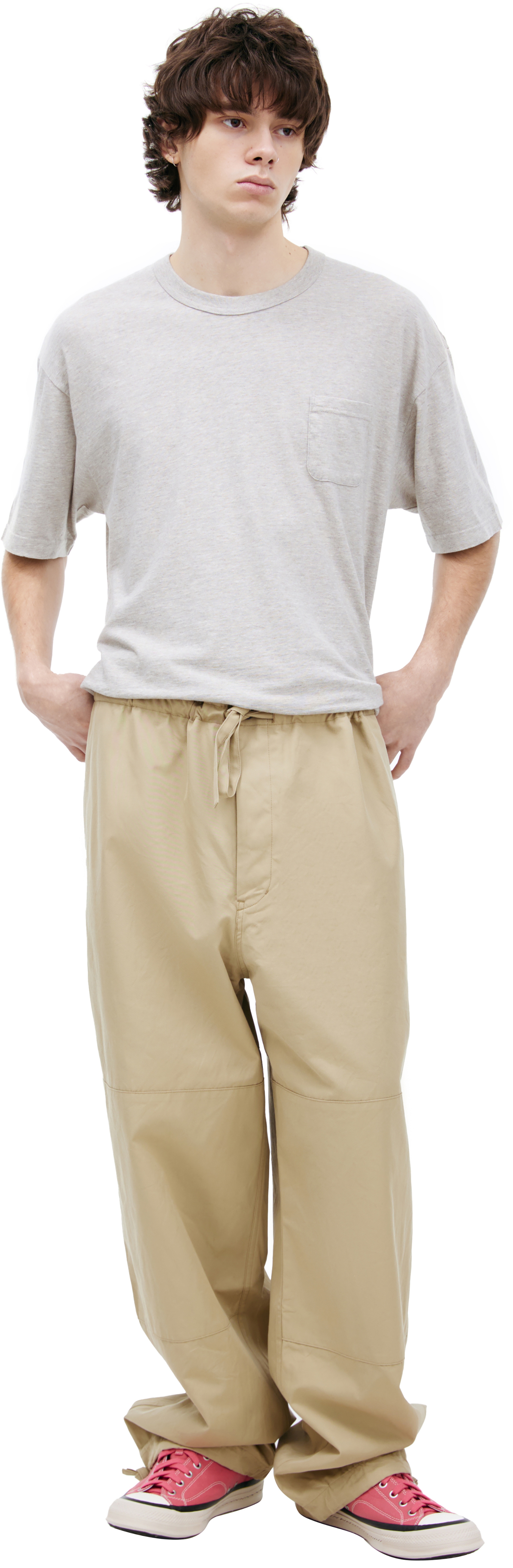 visvim Wide cotton trousers