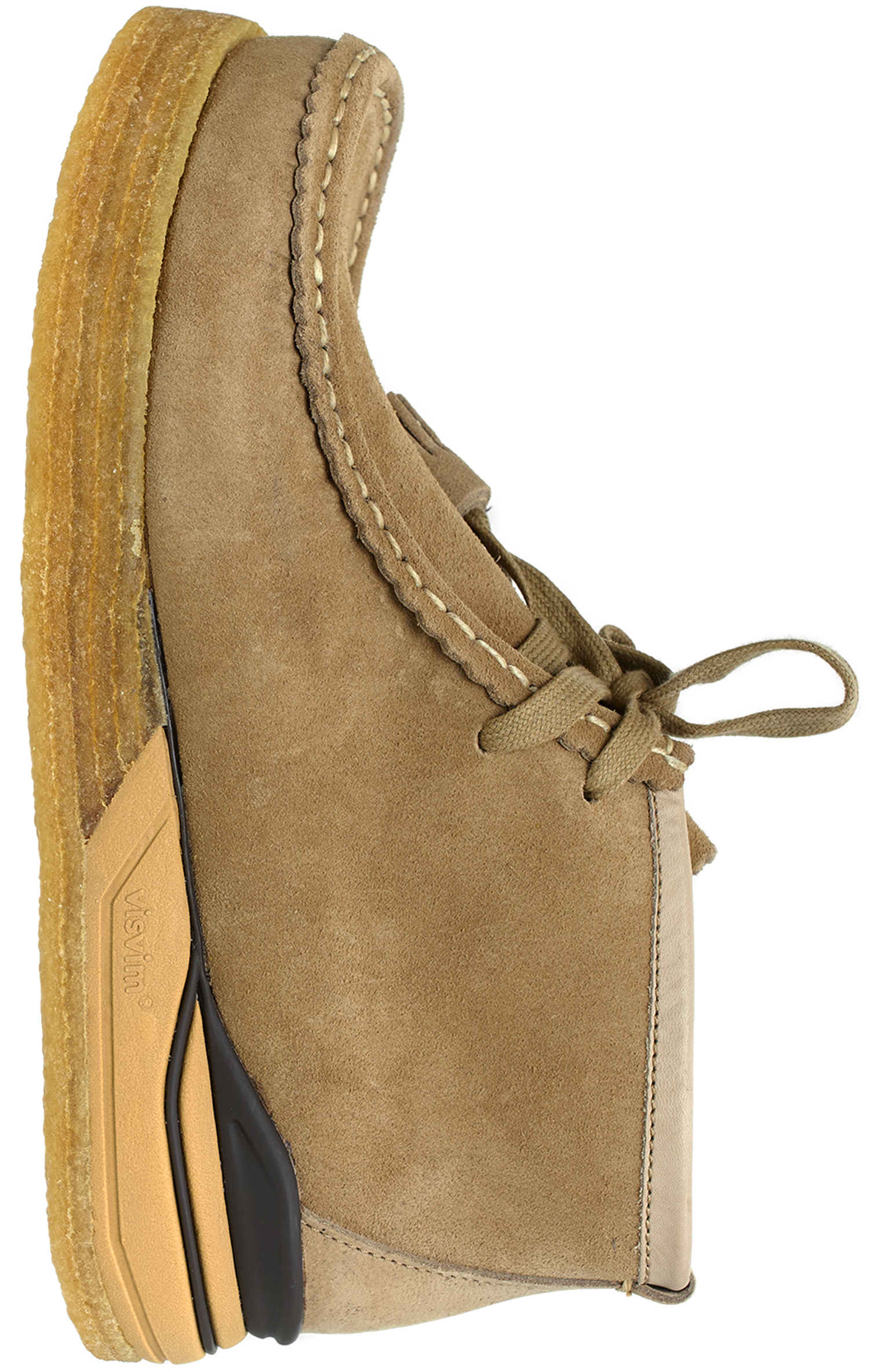 Buy visvim men beige beuys trekker-folk sand boots for $1,295
