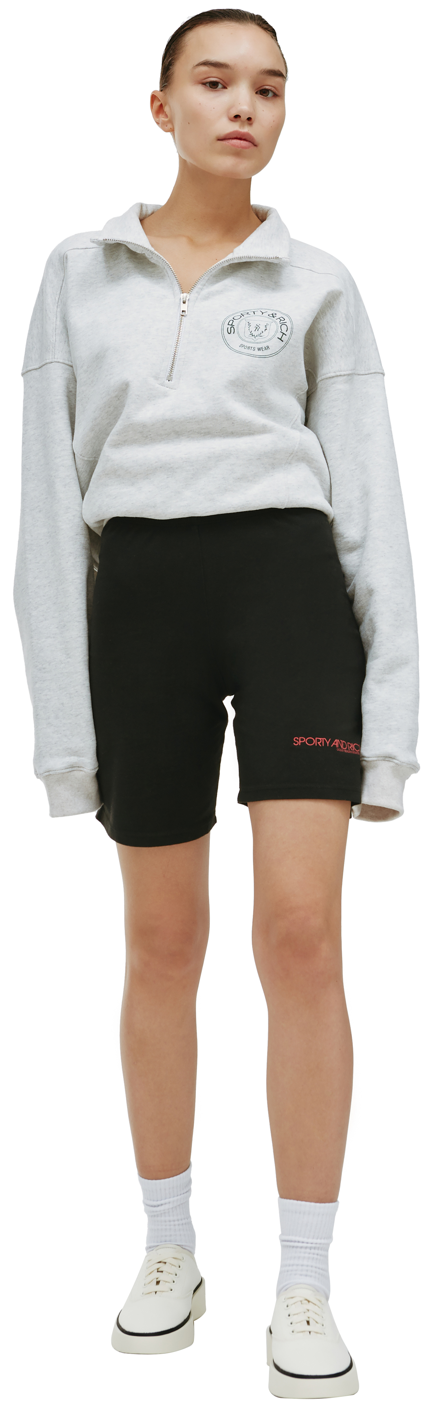 SPORTY & RICH Disco Biker Shorts