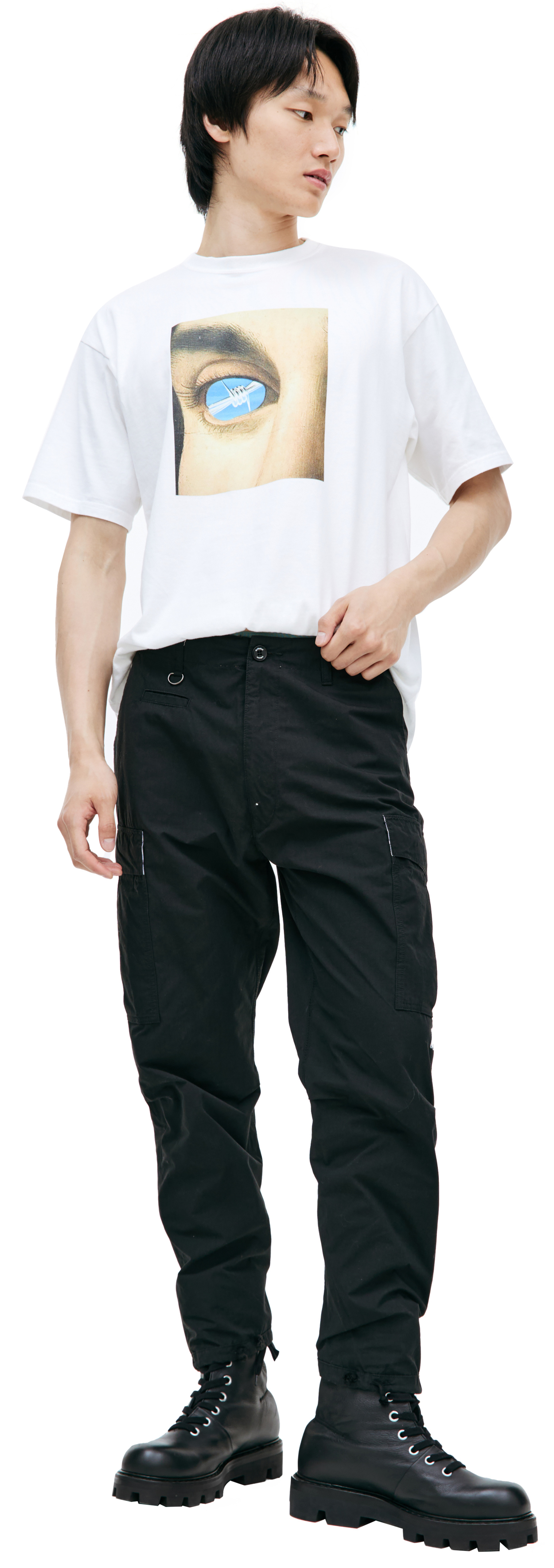 Undercover Black cargo trousers