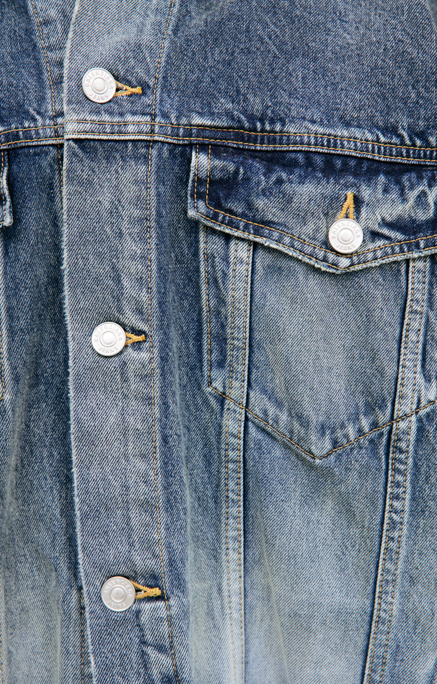 Balenciaga Denim jacket with buttons