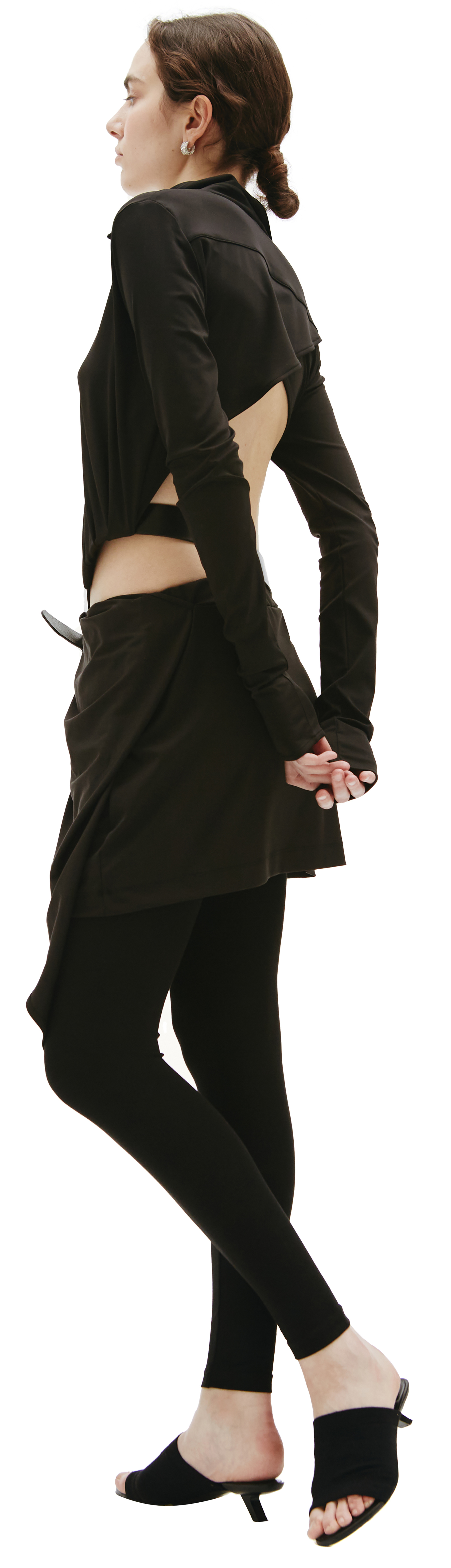 Diesel Asymmetric dress with belt