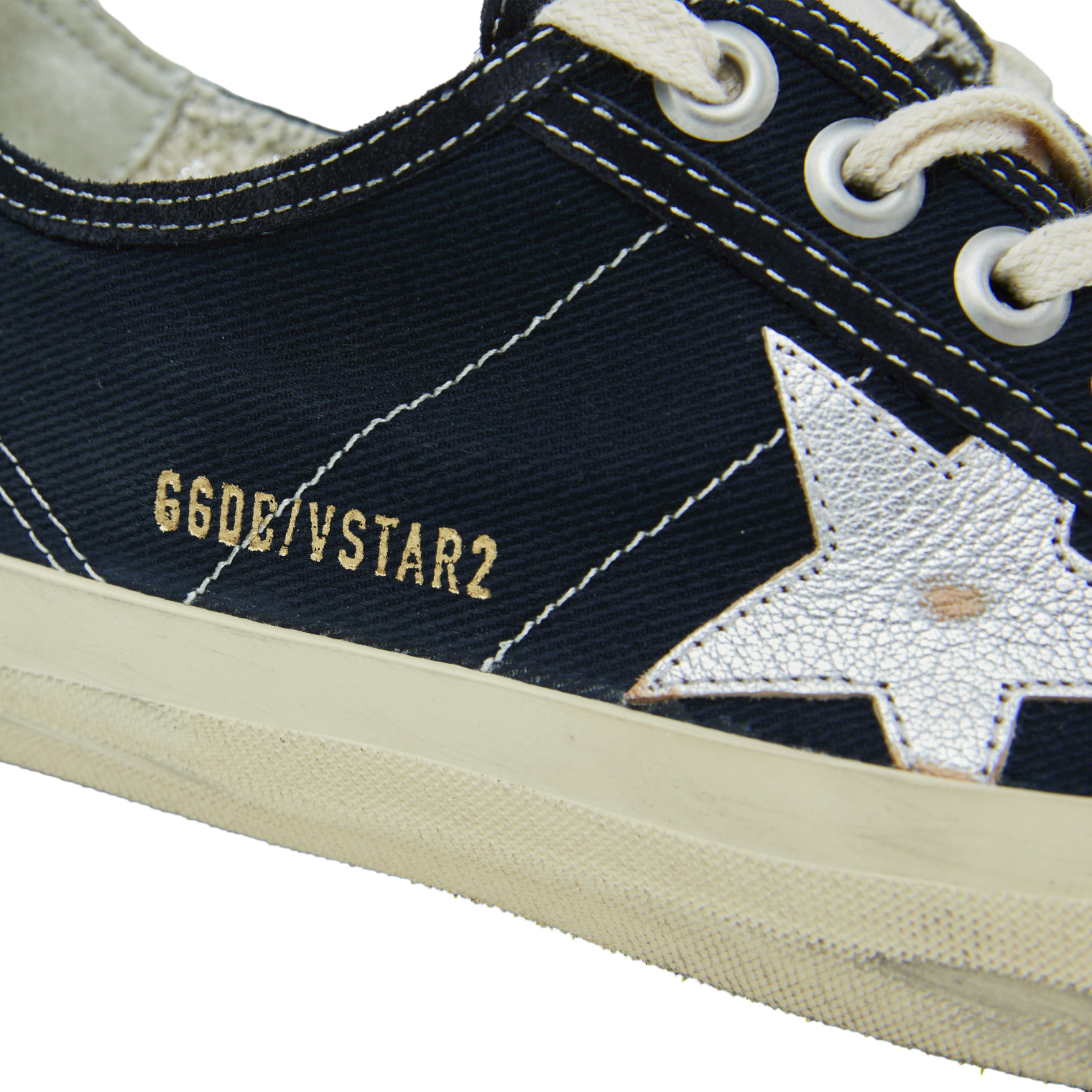 Golden Goose V-Star canvas sneakers