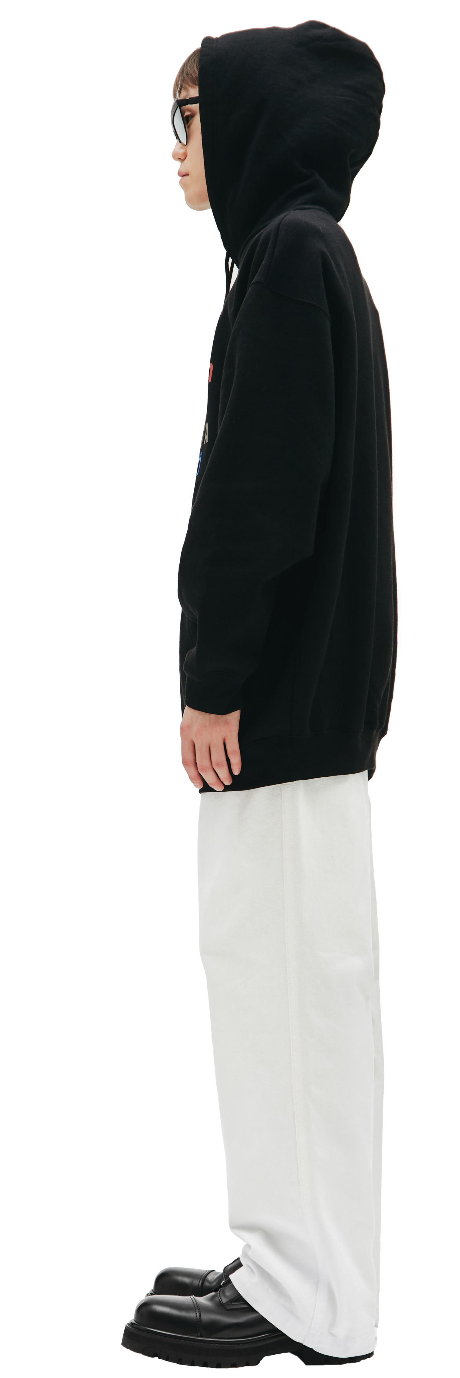 Balenciaga Languages Black Hoodie