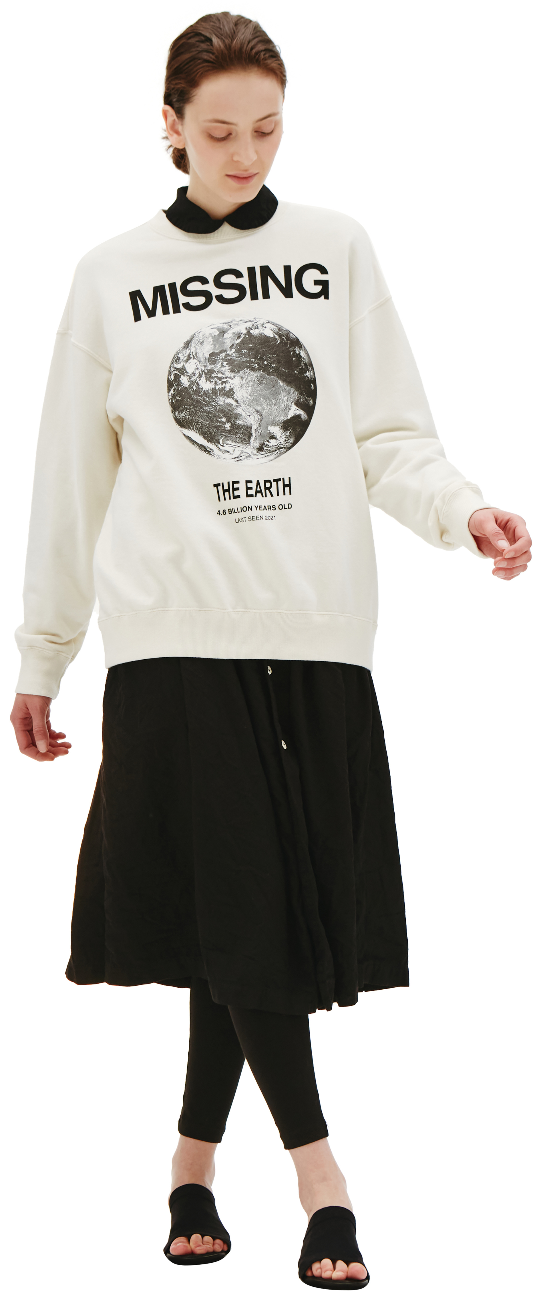 Undercover Printed Cotton Sweatshirt