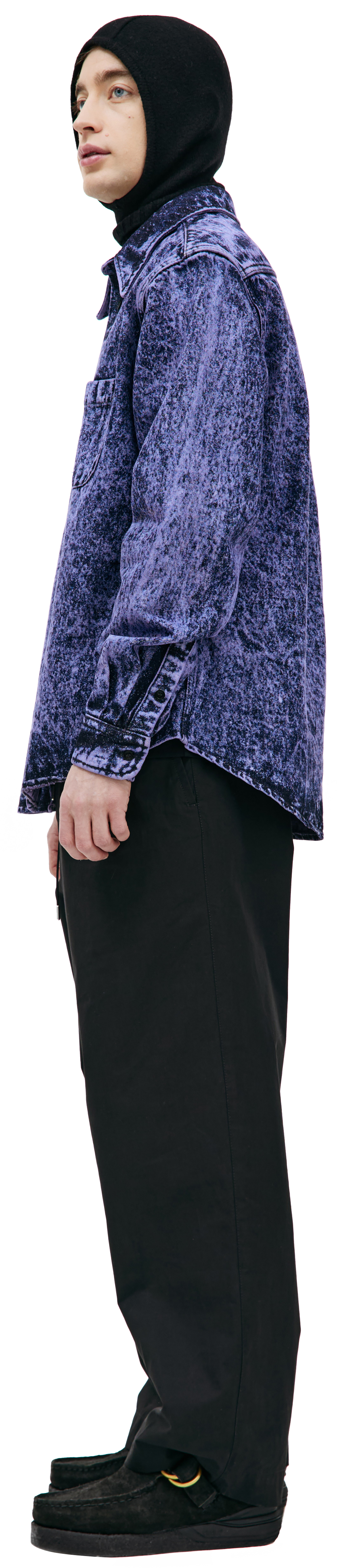 Marni Purple denim shirt