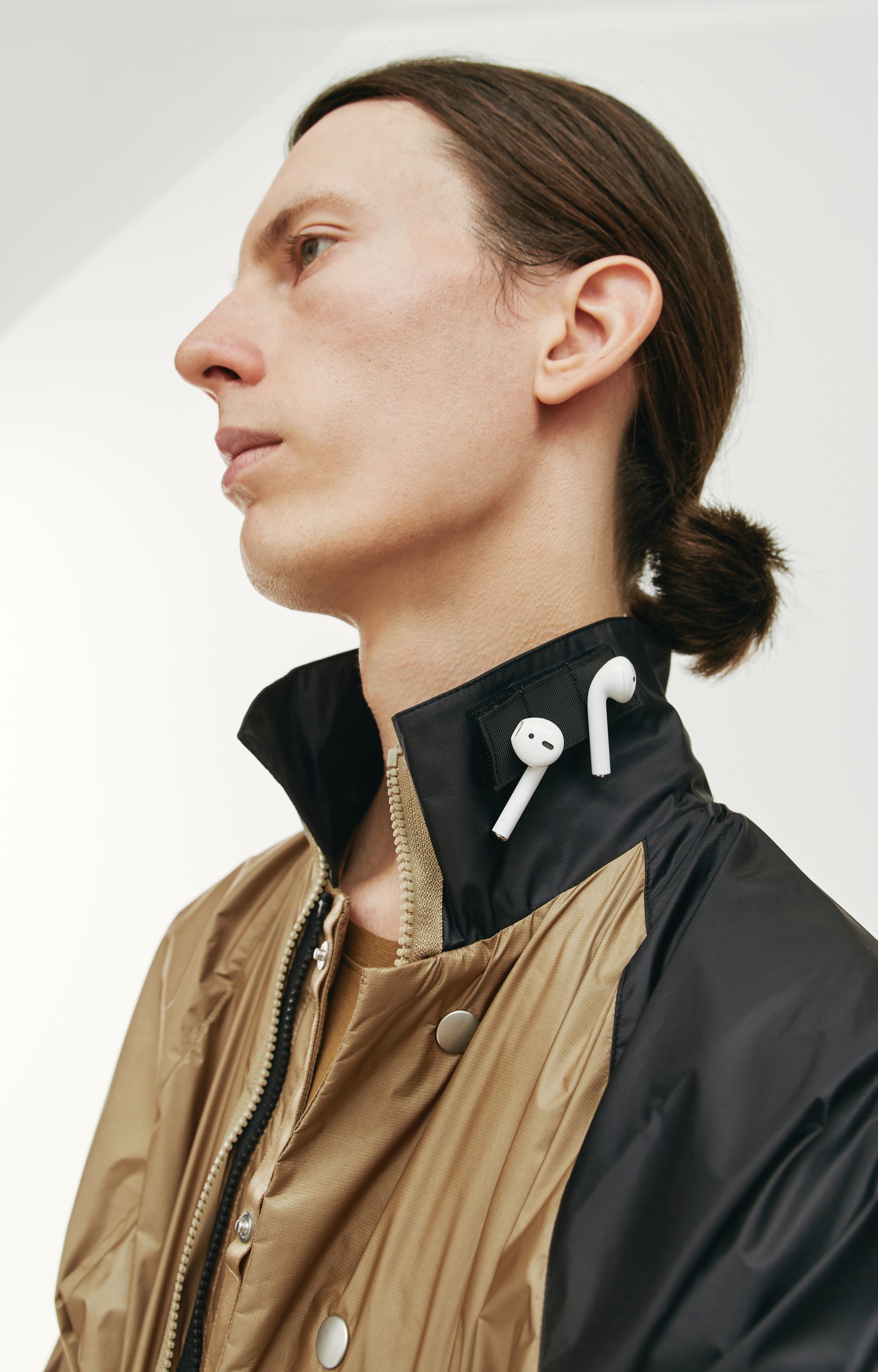 Acronym J95 two-tone jacket