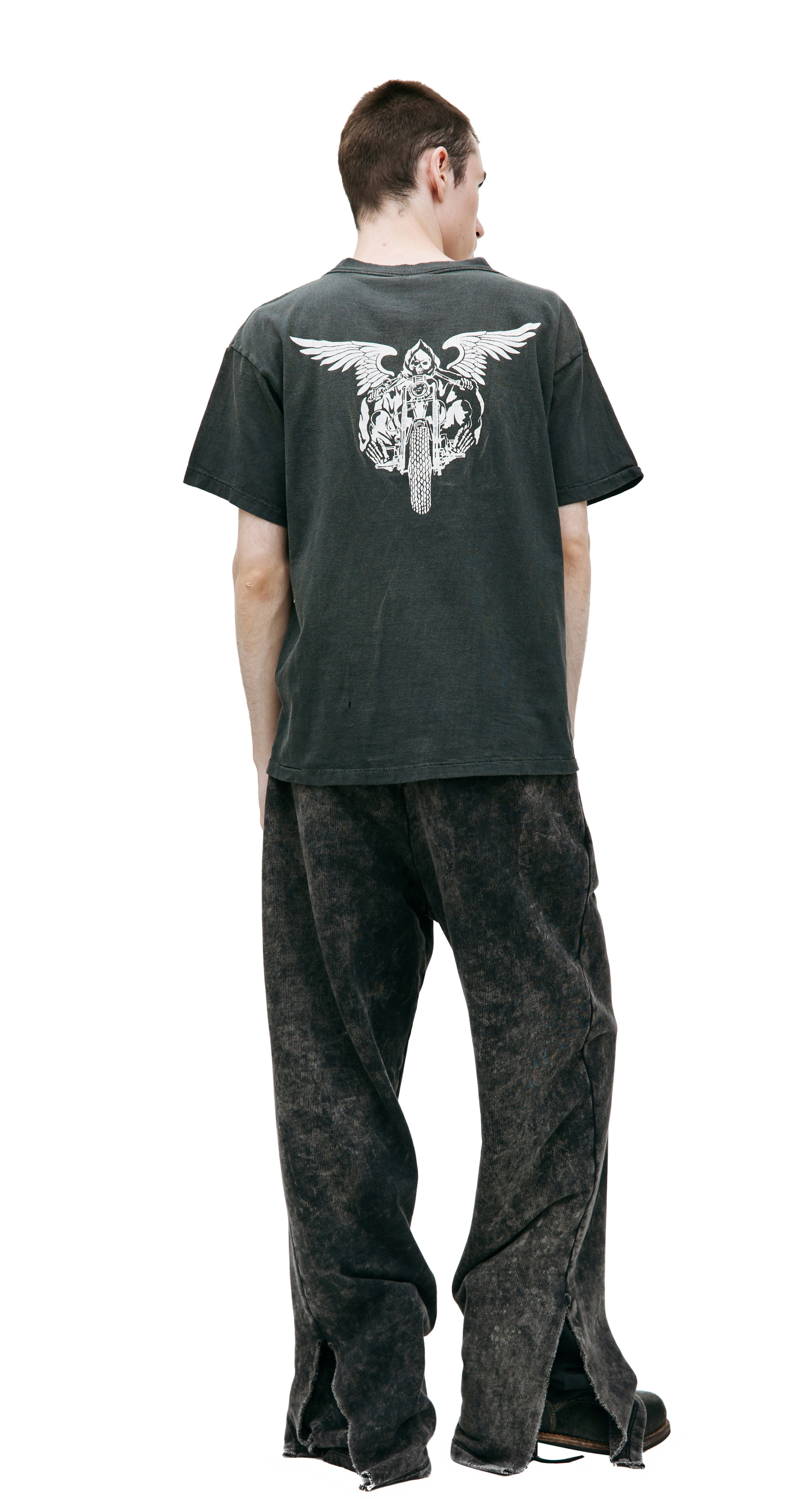 買い物サービス XL SAINT MICHAEL SWT SHIRT_SKULL BLACK | www