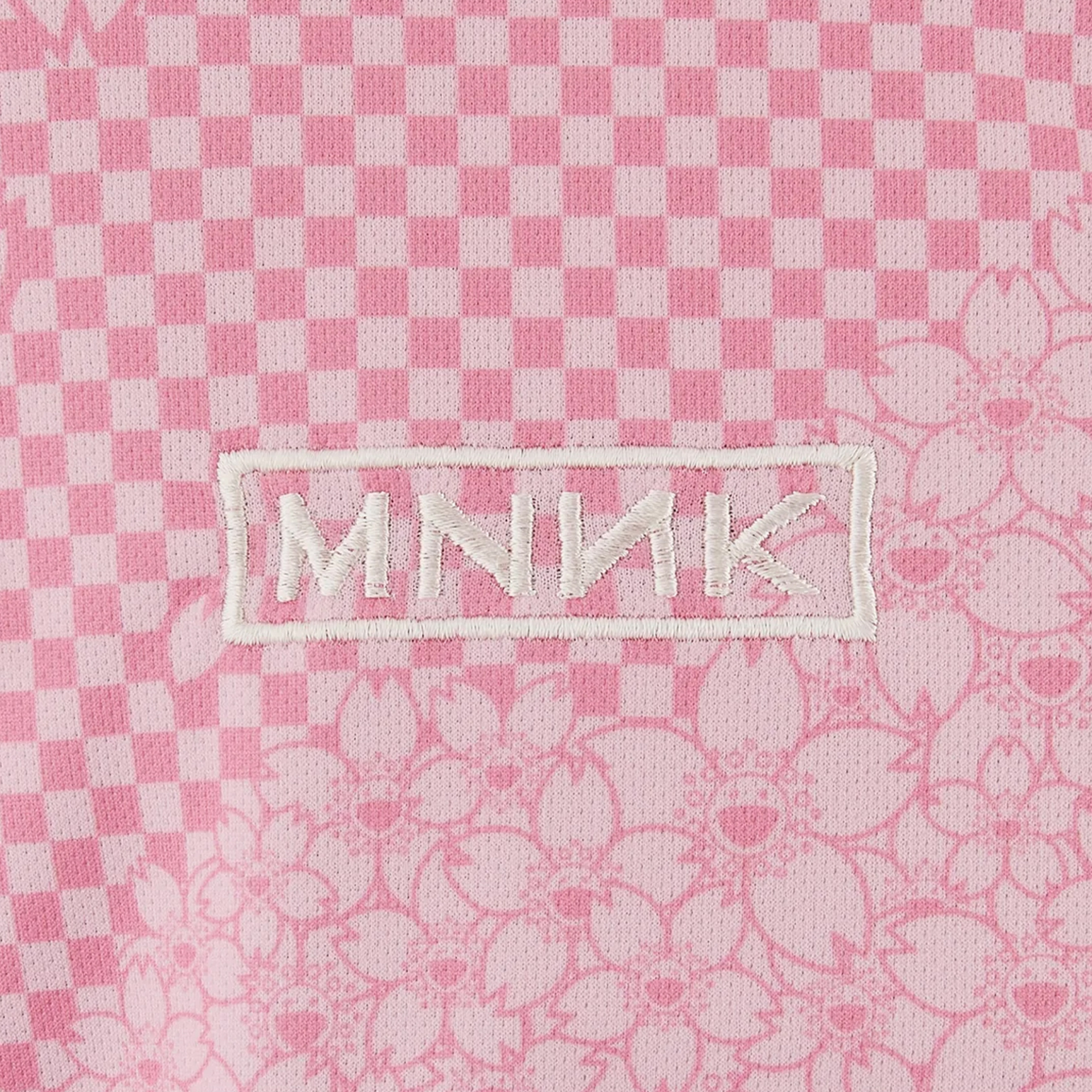 MONONOKE MADE Pink T-shirt with a cherry blossom print