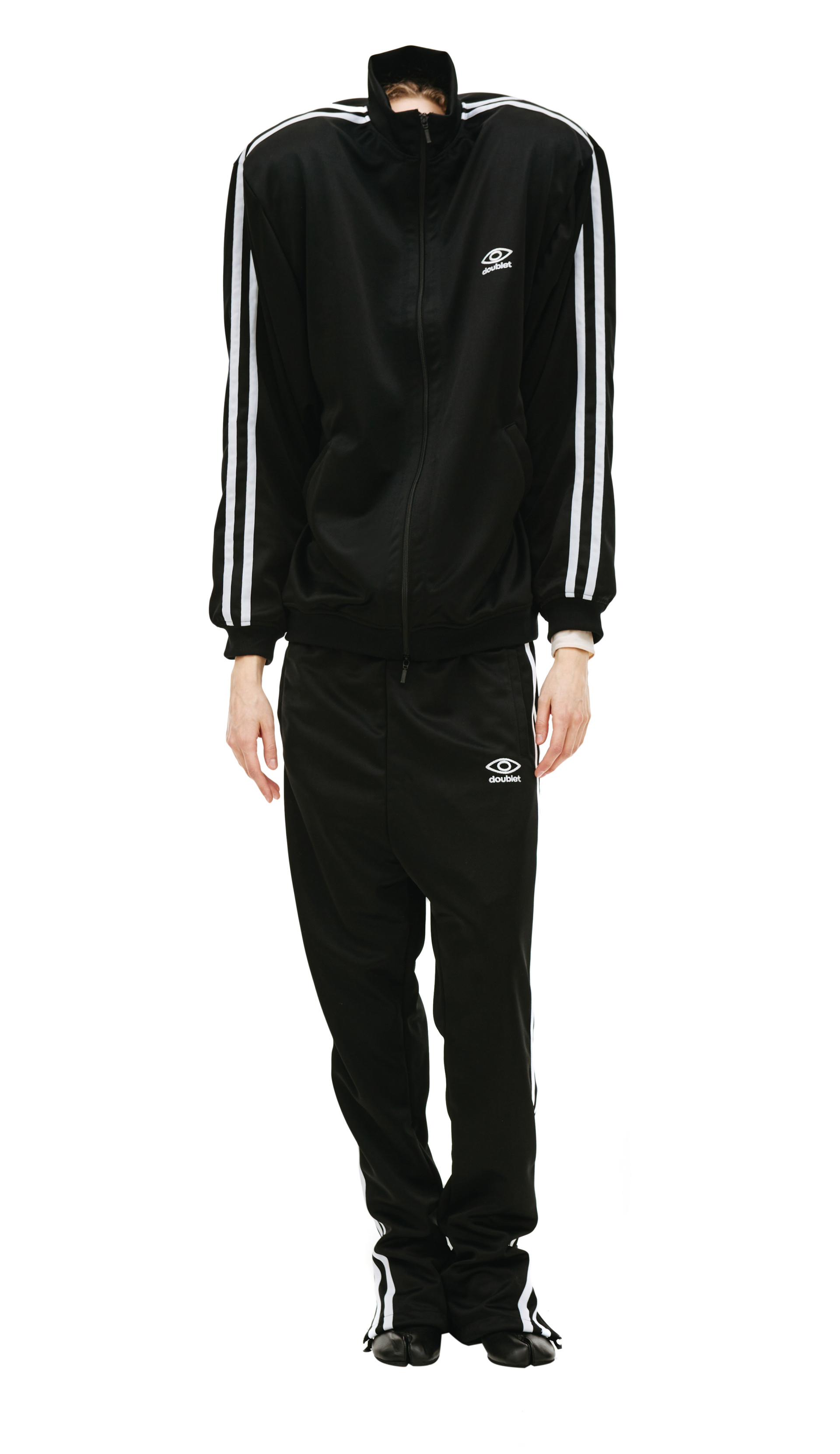 Doublet Black Invisible Track Jacket