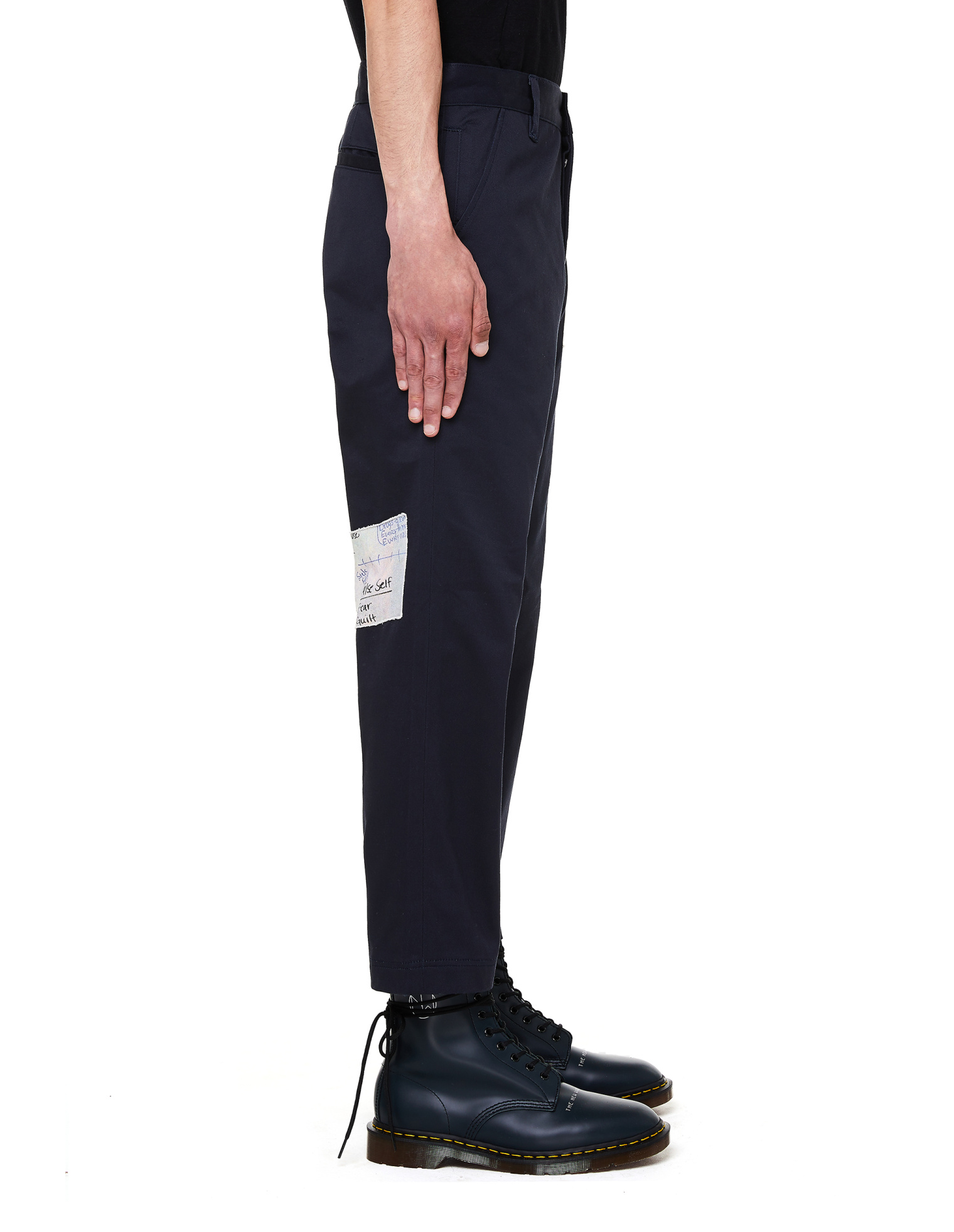 Enfants Riches Déprimés Navy Blue Patched Sweatpants