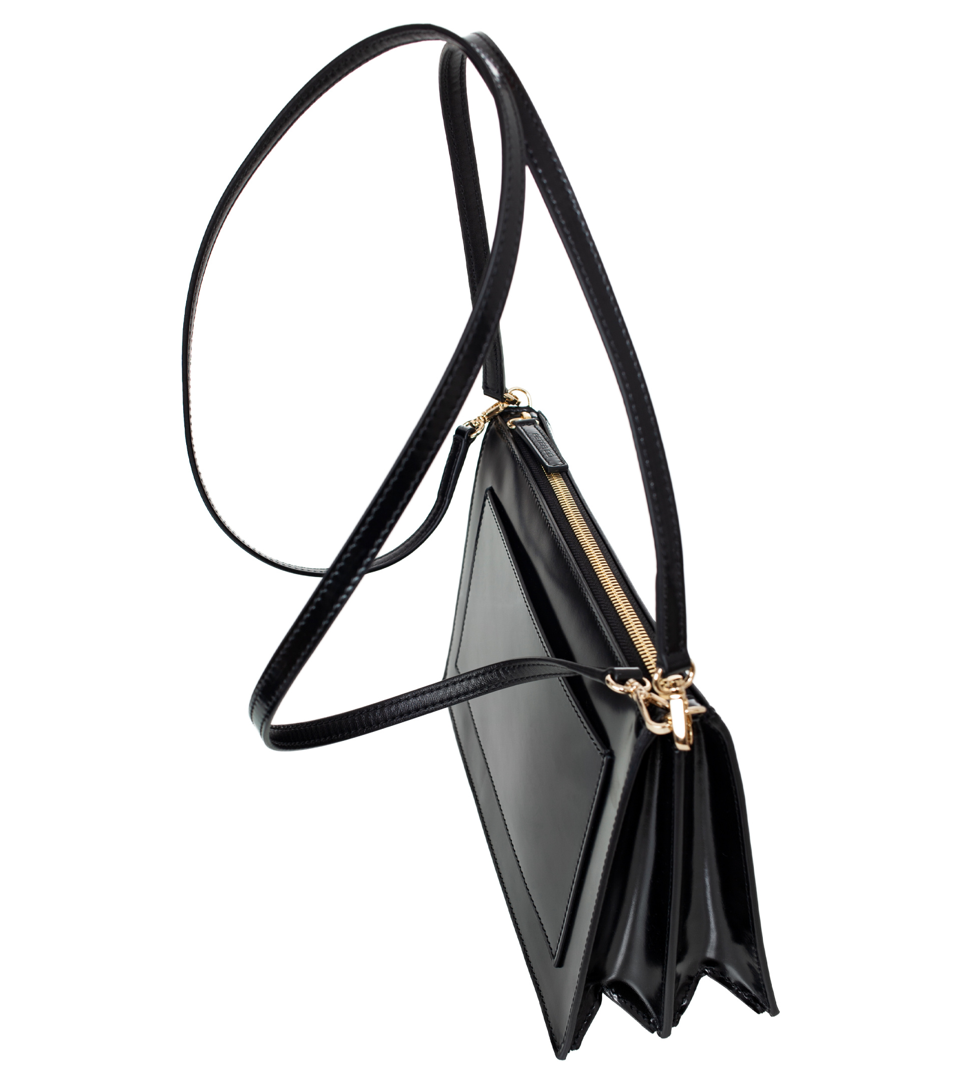 PETER DO Patent leather shoulder bag