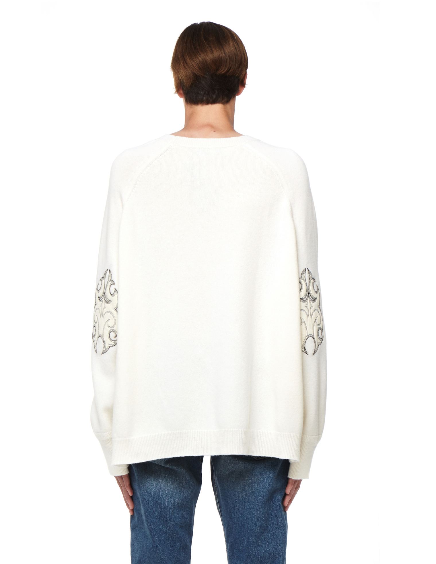 Haider Ackermann Elbow Patch Sweater