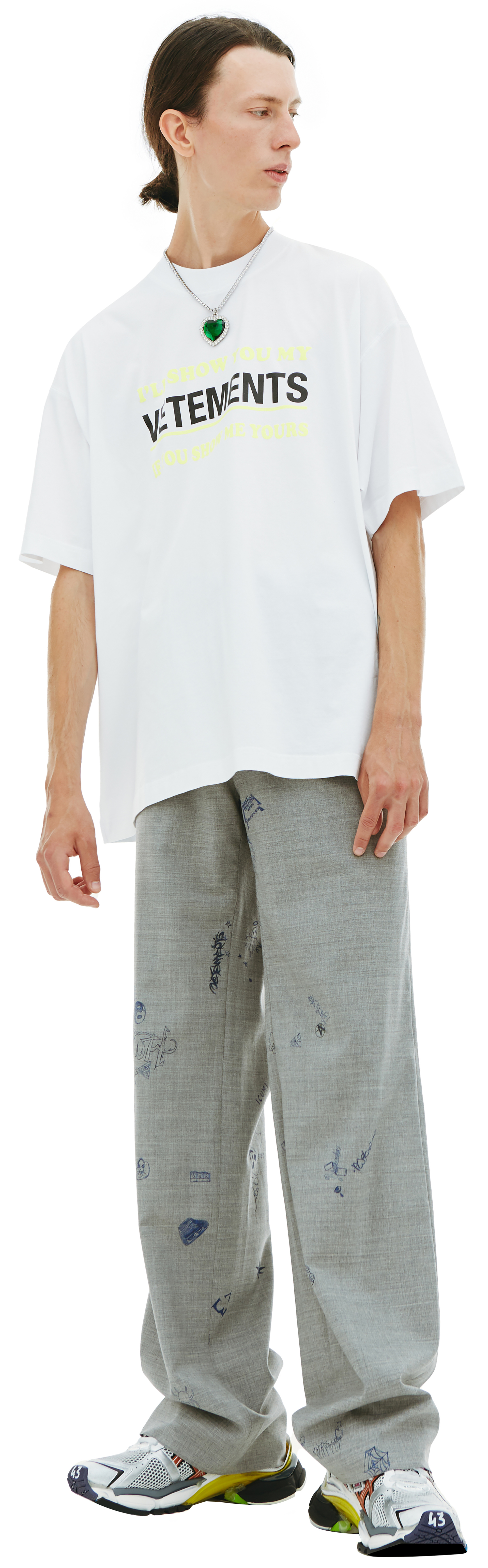 VETEMENTS Logo Printed T-Shirt