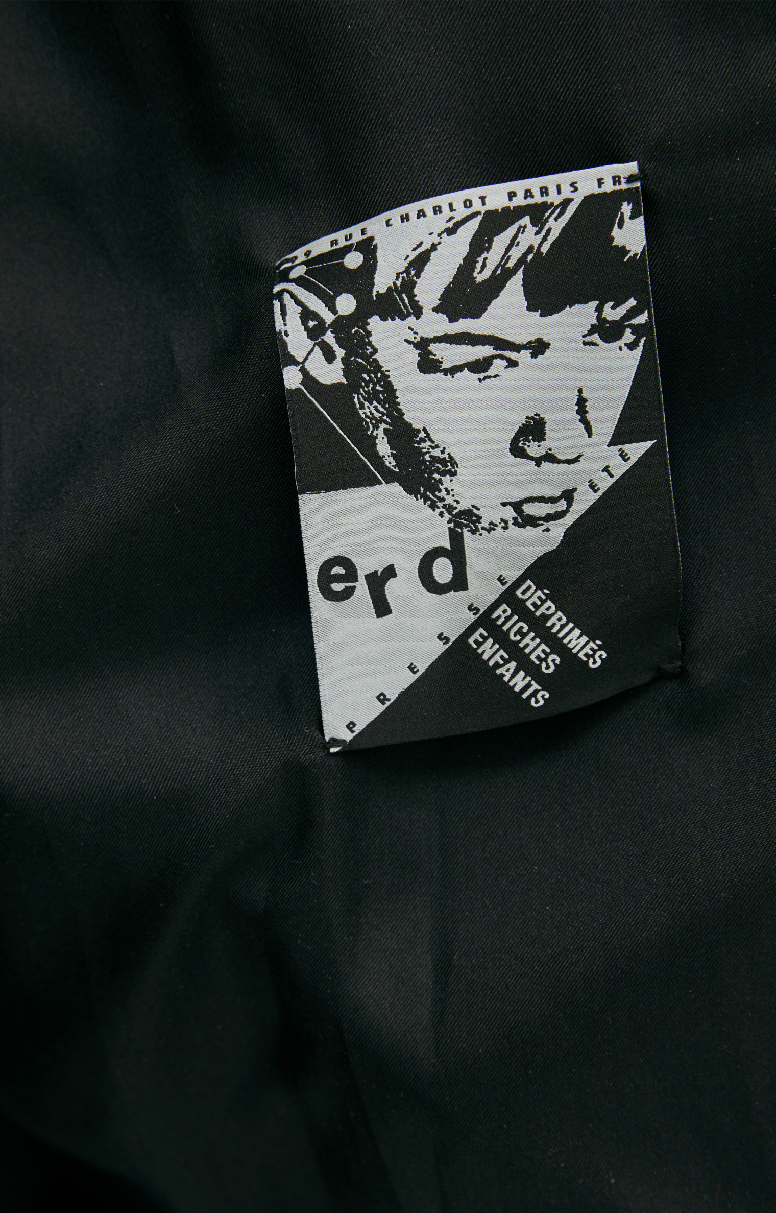 Enfants Riches Deprimes Leather trucker jacket