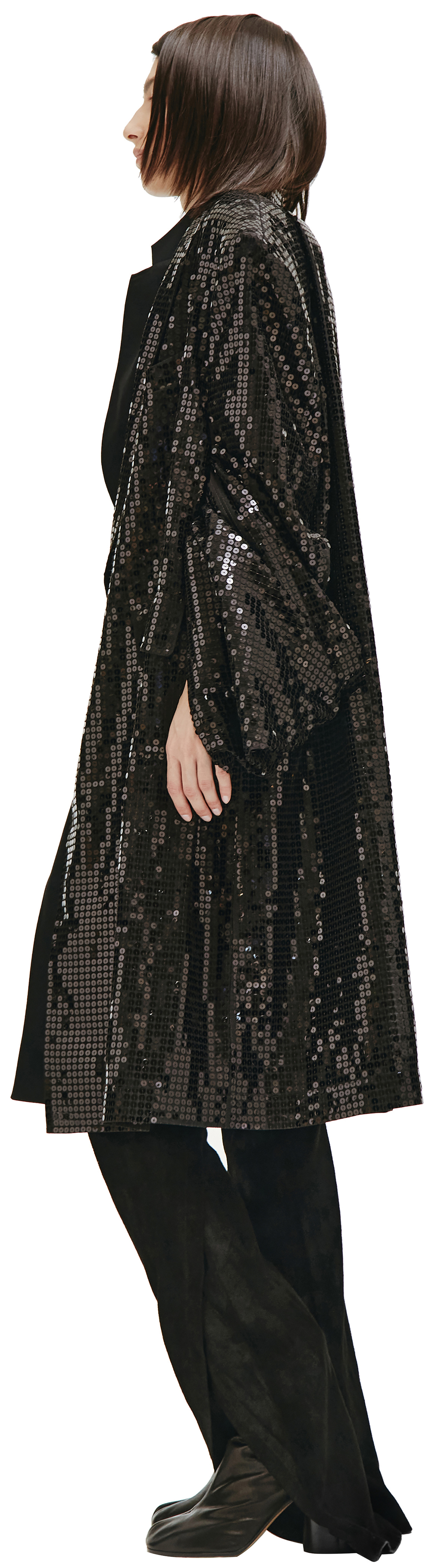 Junya Watanabe Sequins Black Coat