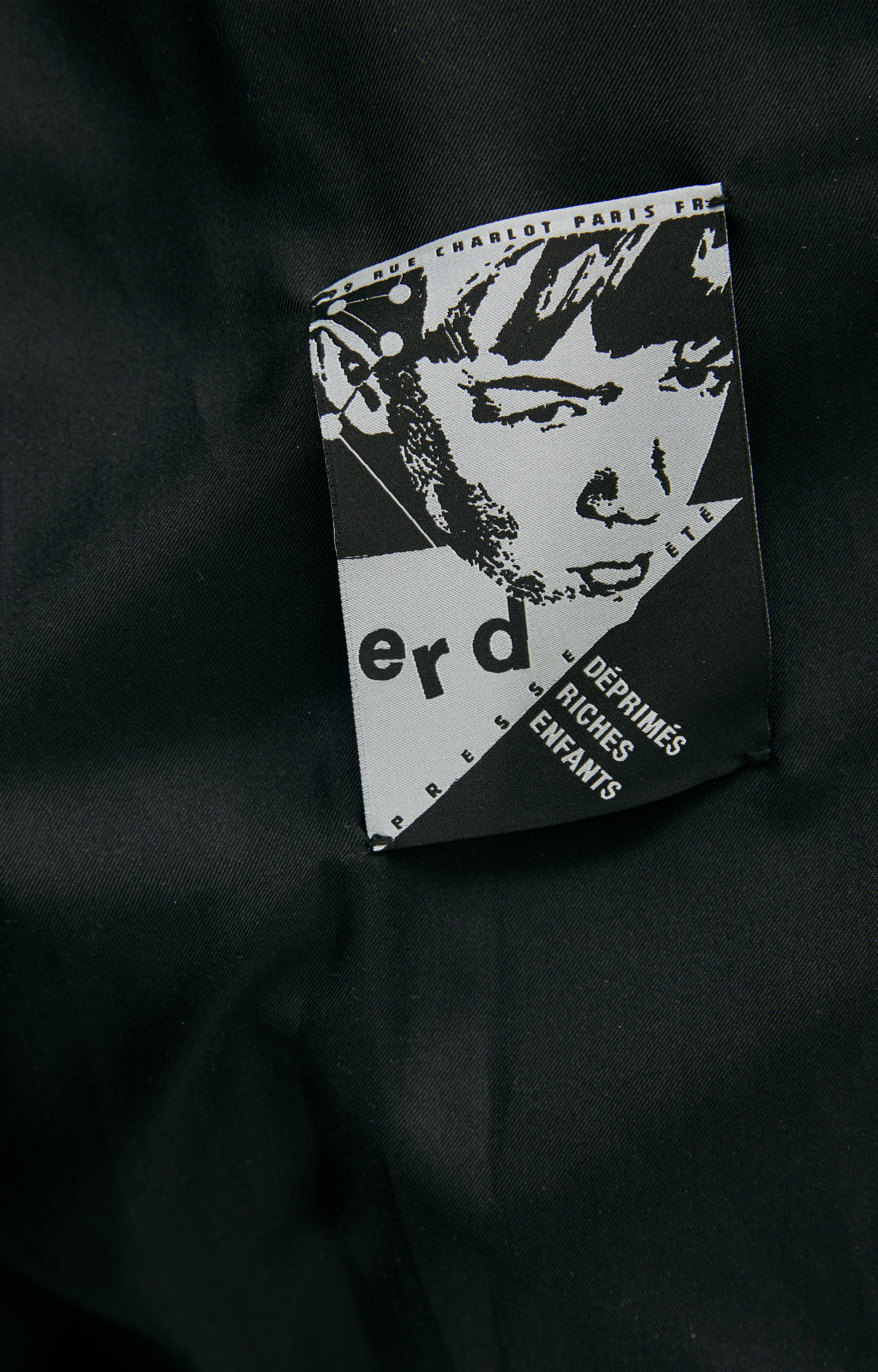 Enfants Riches Déprimés Leather trucker jacket