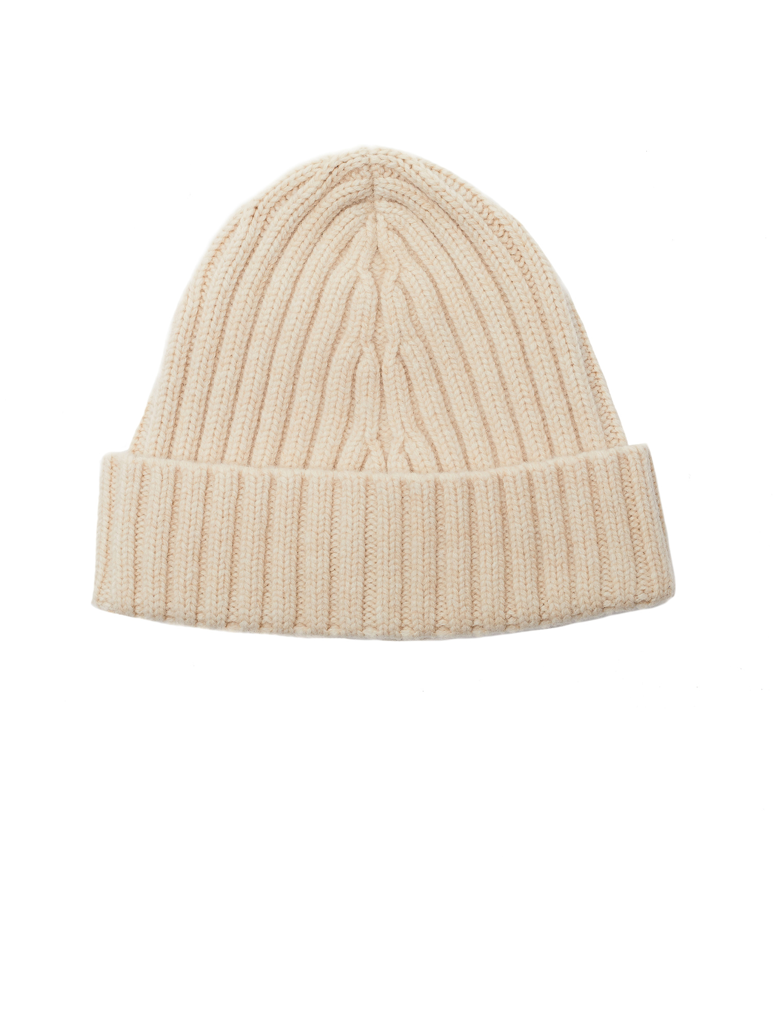 Maison Margiela Ecru Wool Beanie