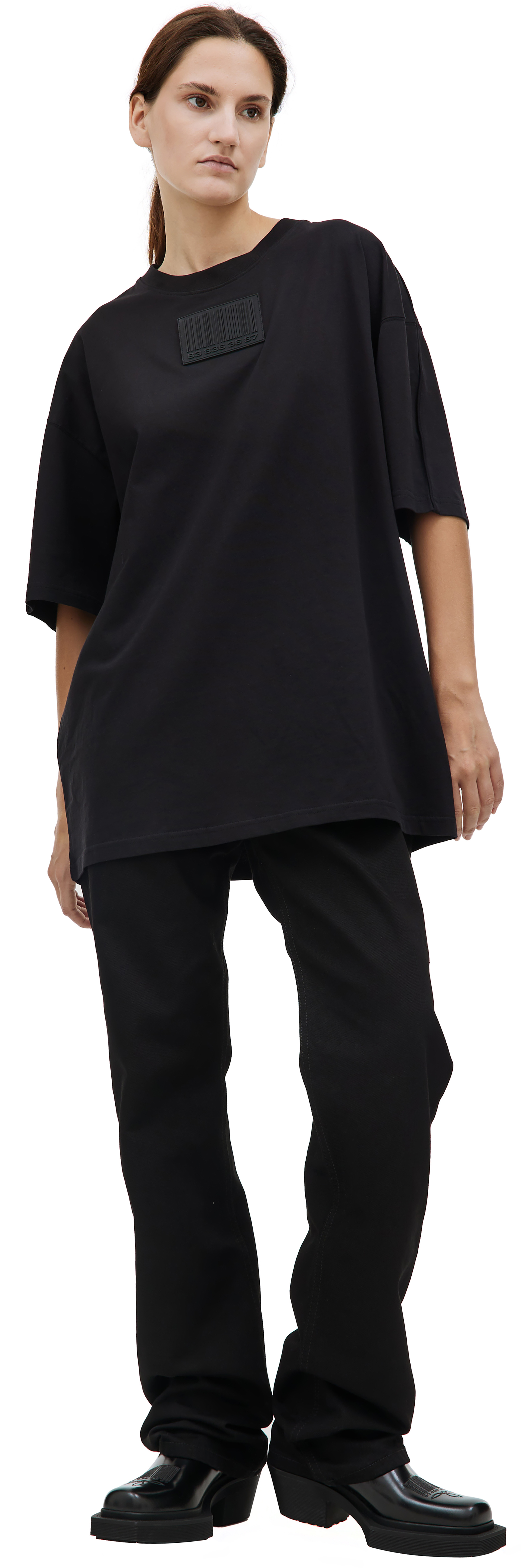 VTMNTS Black logo t-shirt