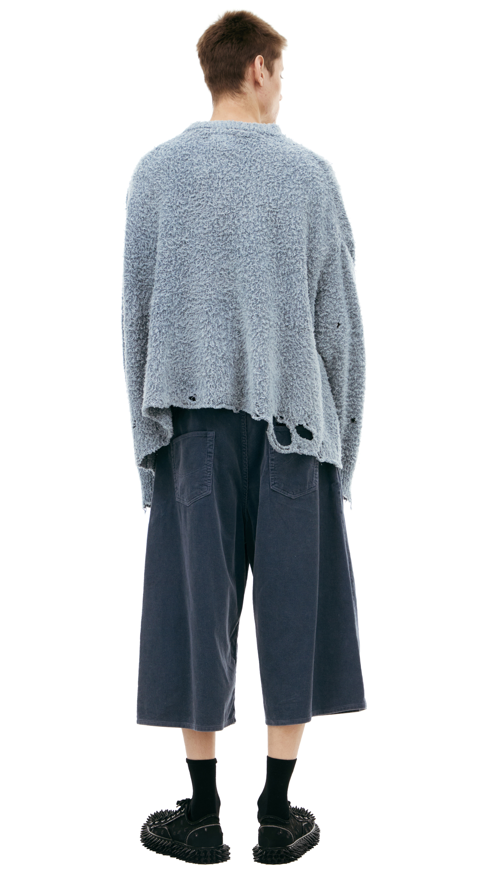 Doublet \'Ribcage\' Blue sweater