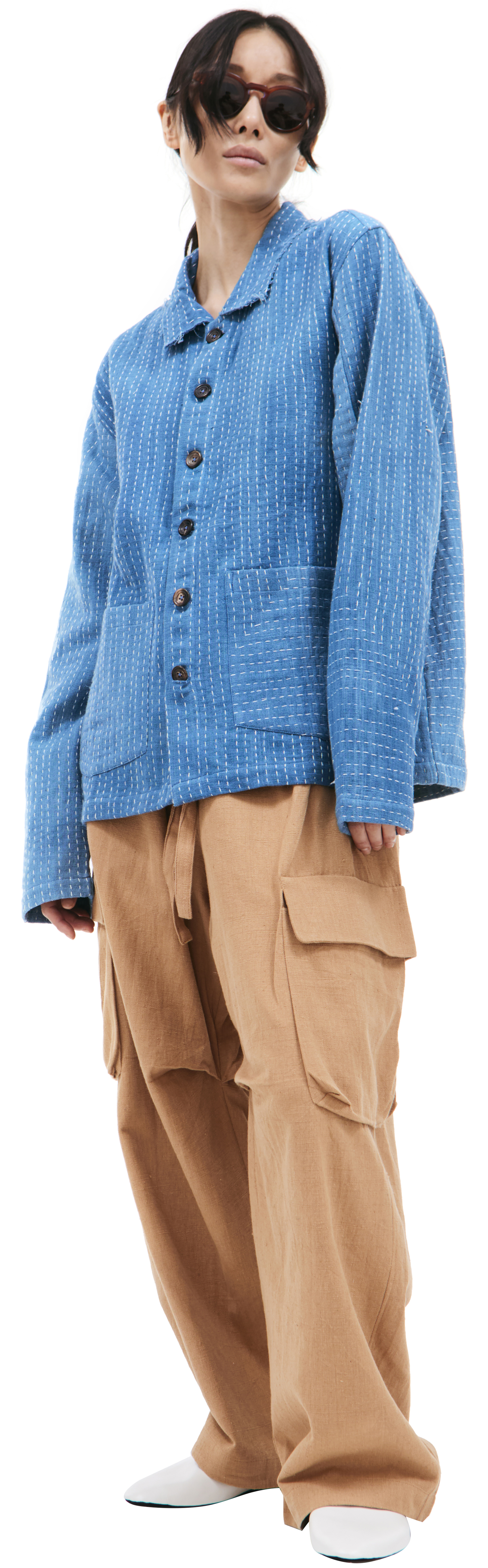 KARTIK Research Jacket with contrast stitching