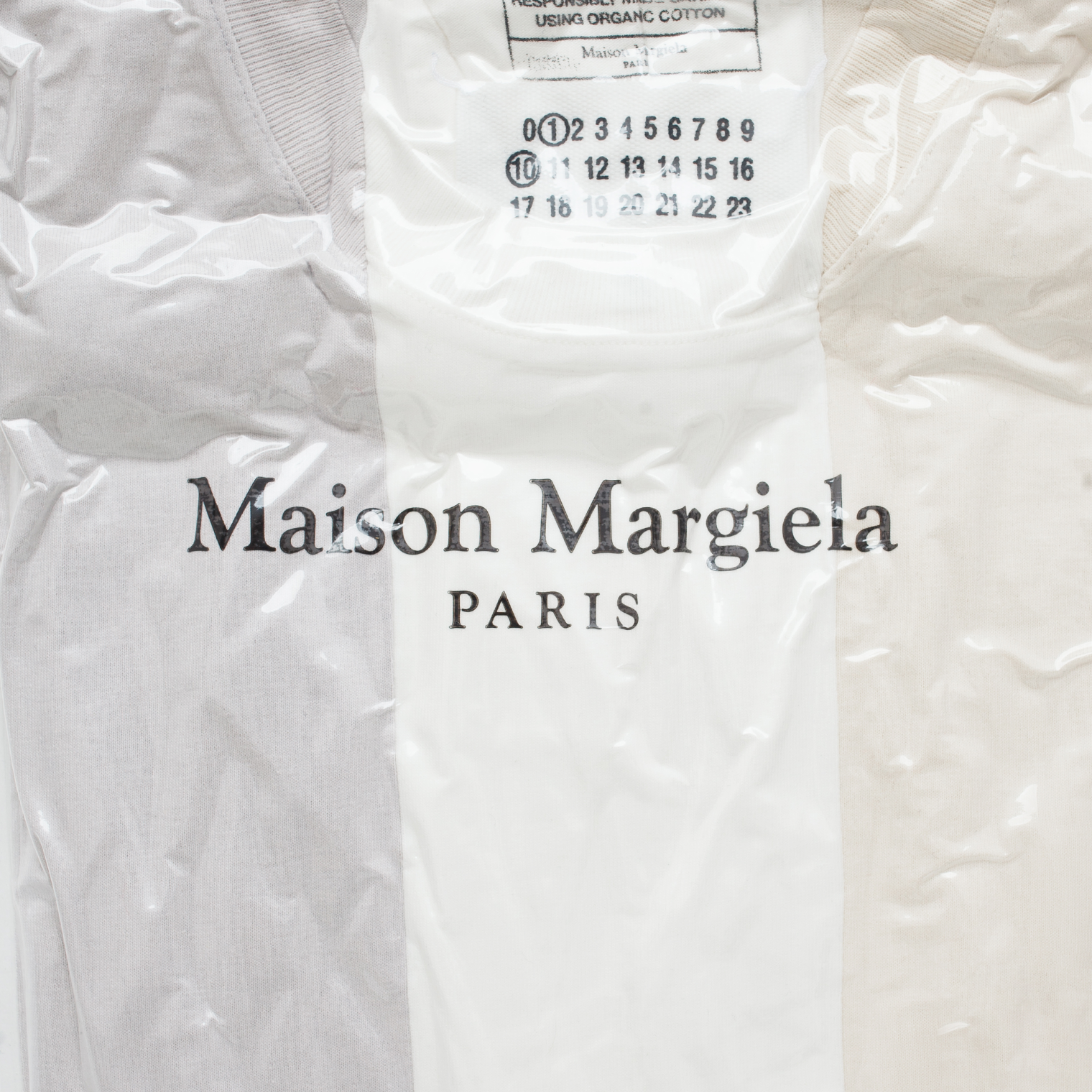 Maison Margiela 3 pack cotton t-shirts