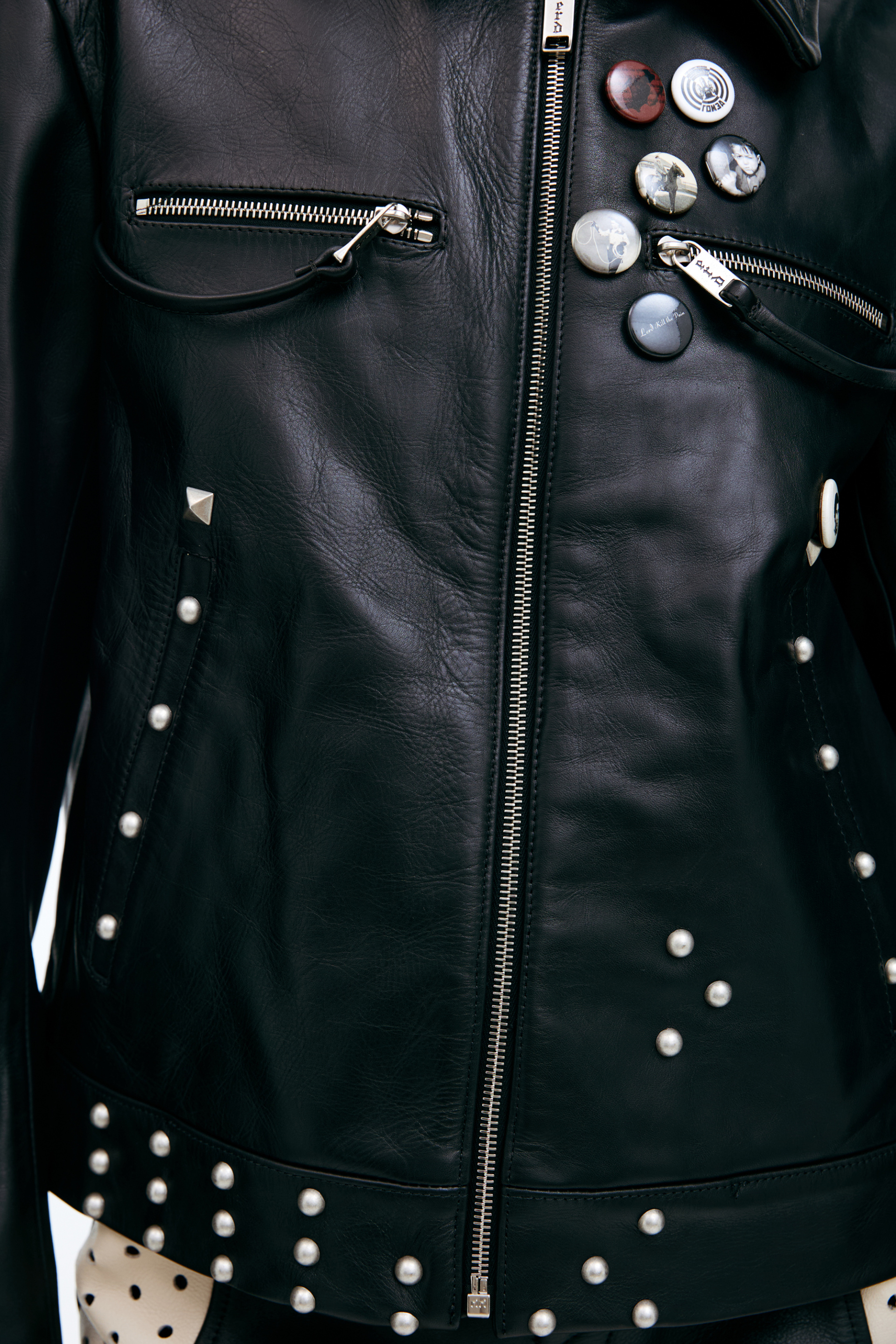 Enfants Riches Déprimés Leather Jacket