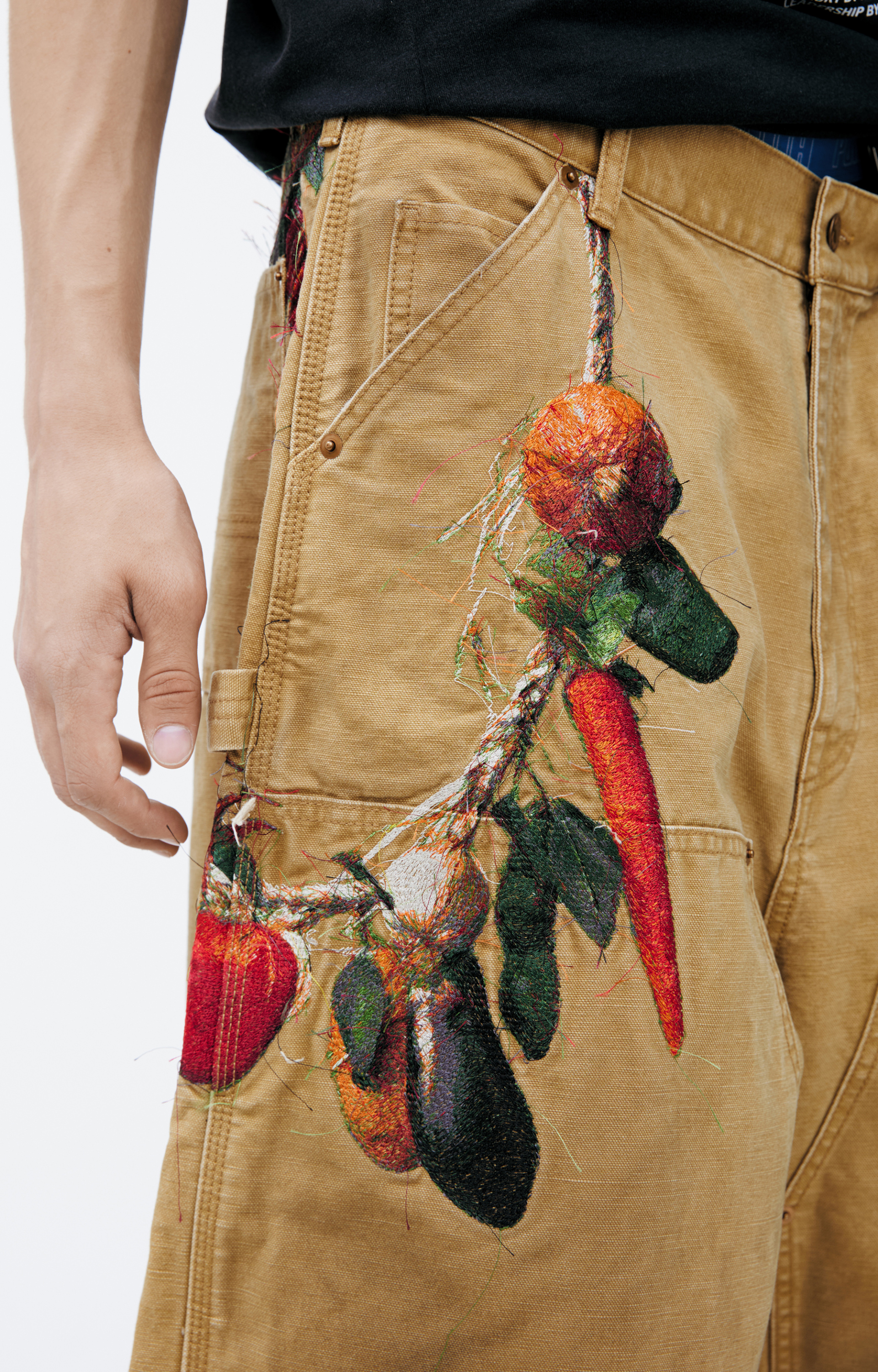 Doublet Embroidered shorts