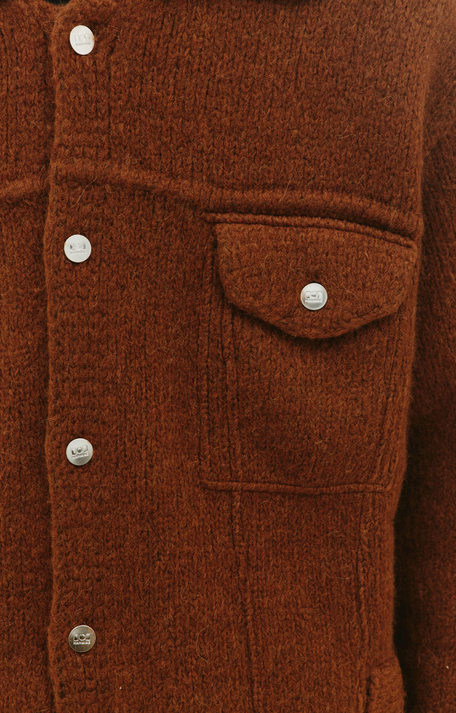 Nahmias Trucker wool cardigan