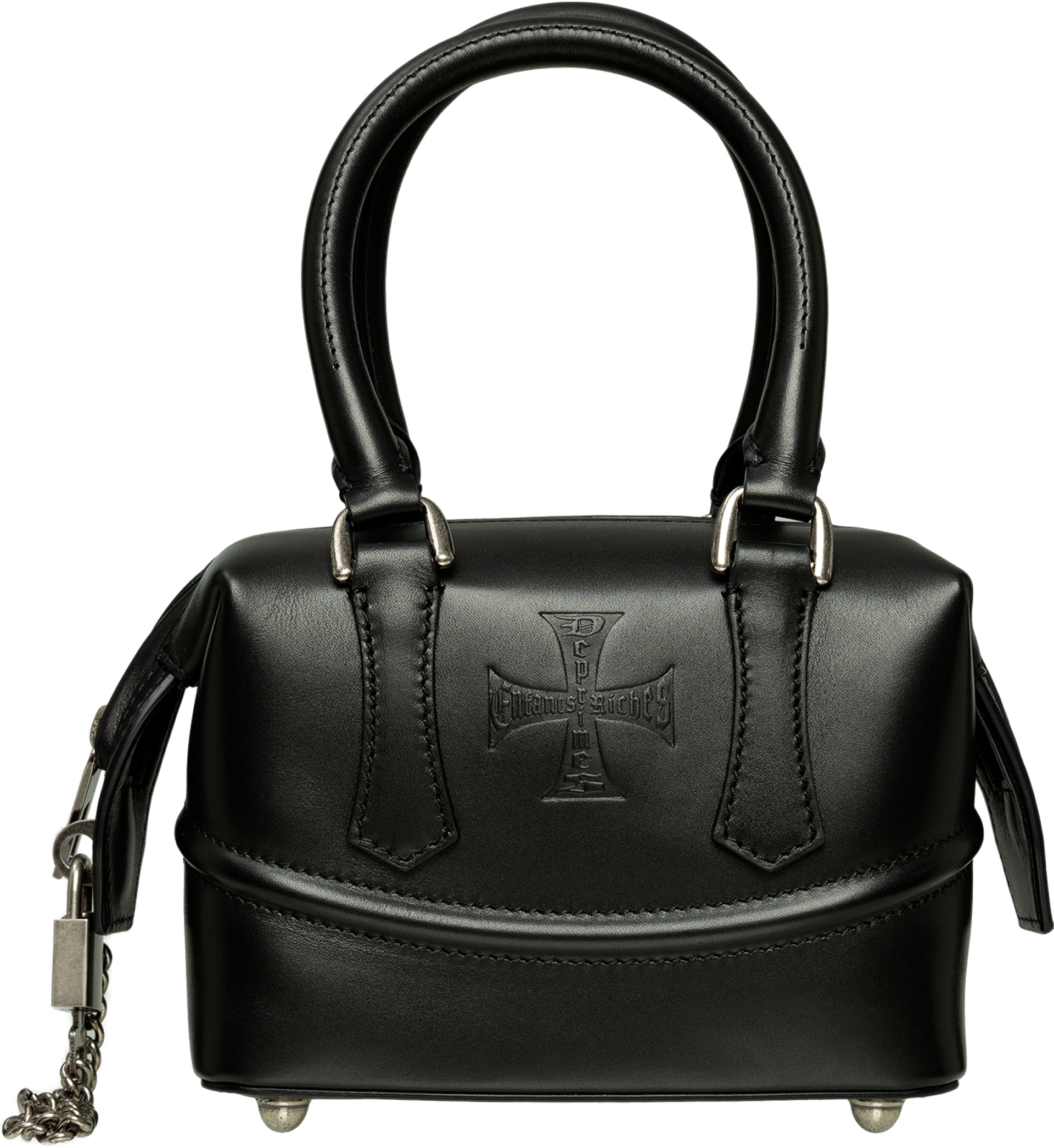 Enfants Riches Déprimés Black leather bag