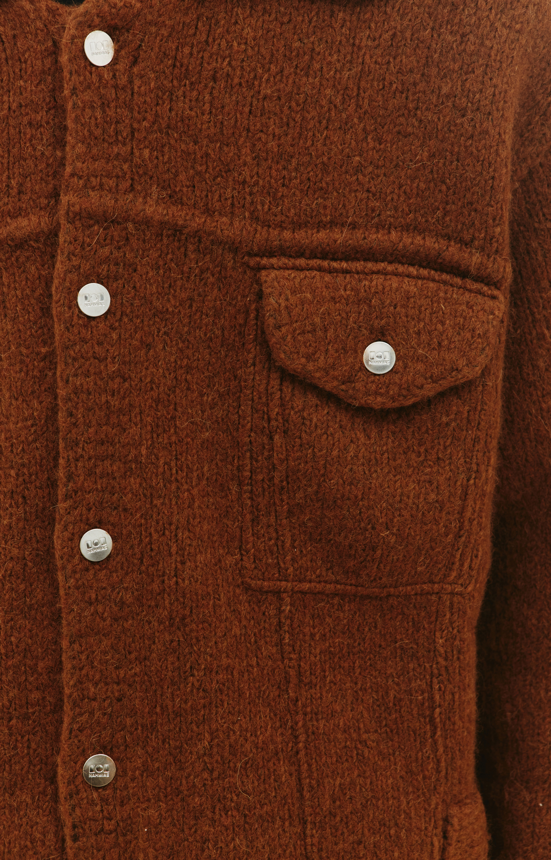 Nahmias Trucker wool cardigan